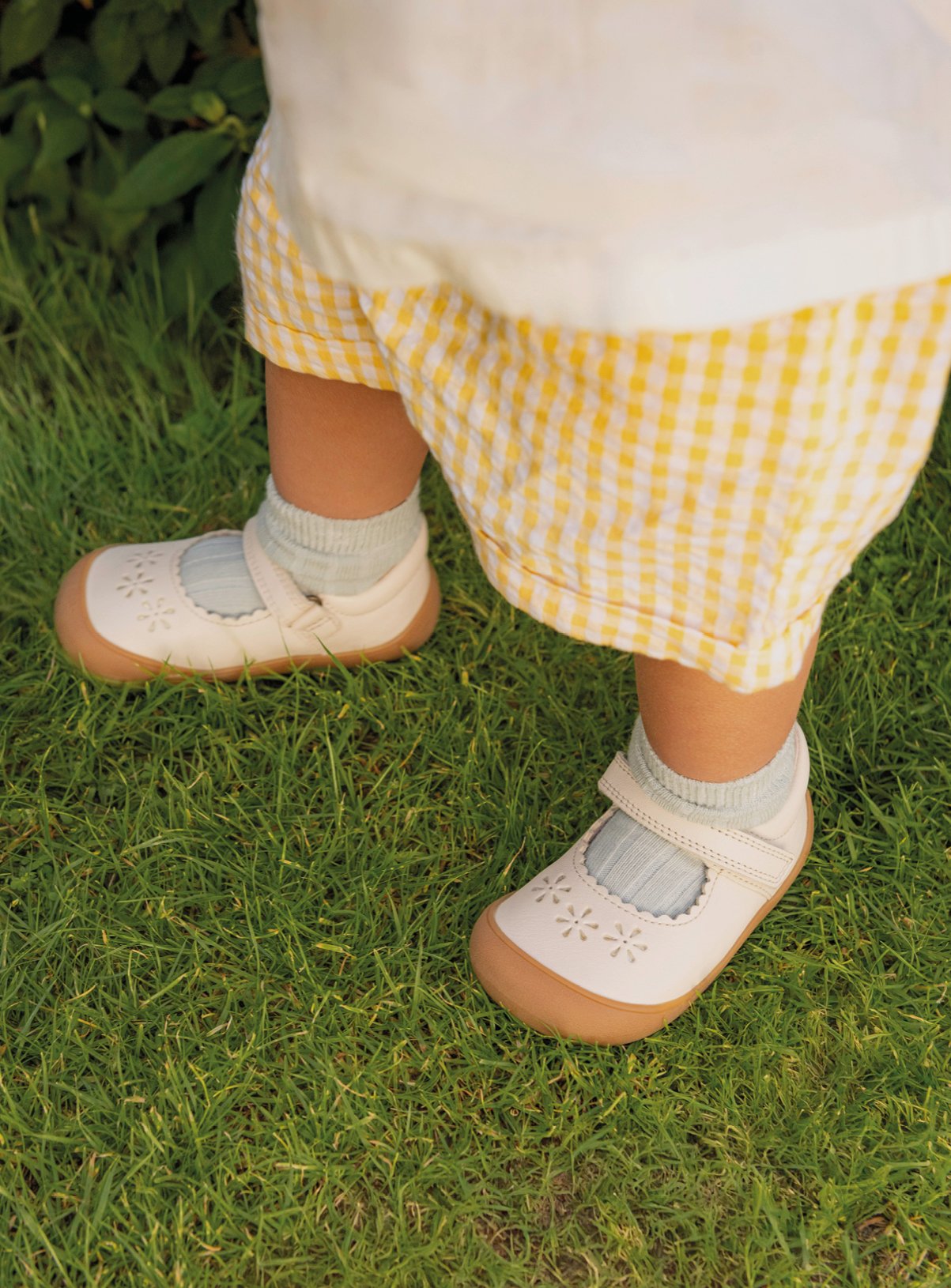 START-RITE Eva Cream Leather Flowers 5 Infant - Image 5 thumbnail