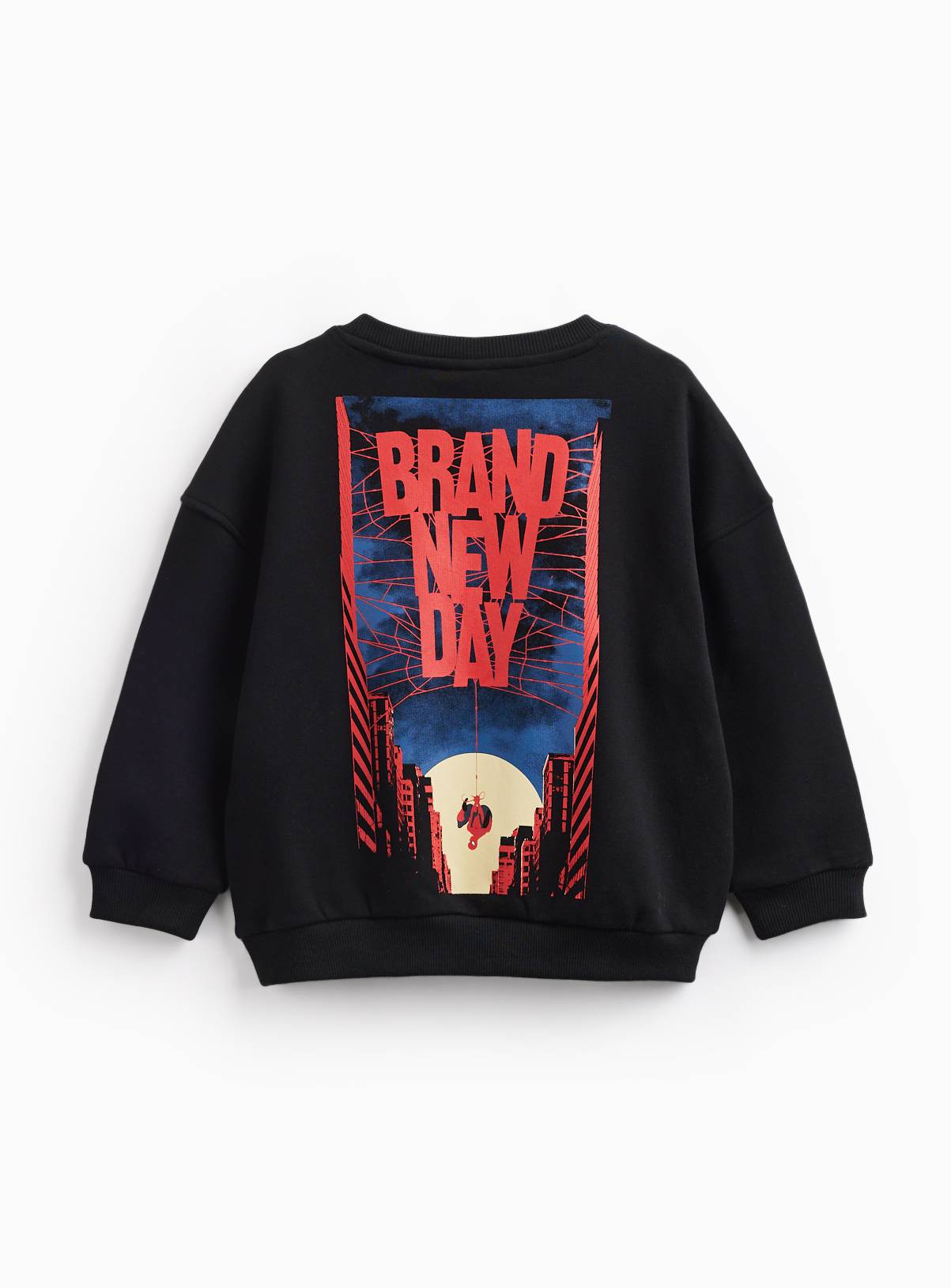 Black Spider-Man Graphic Sweatshirt 2 years - Image 2