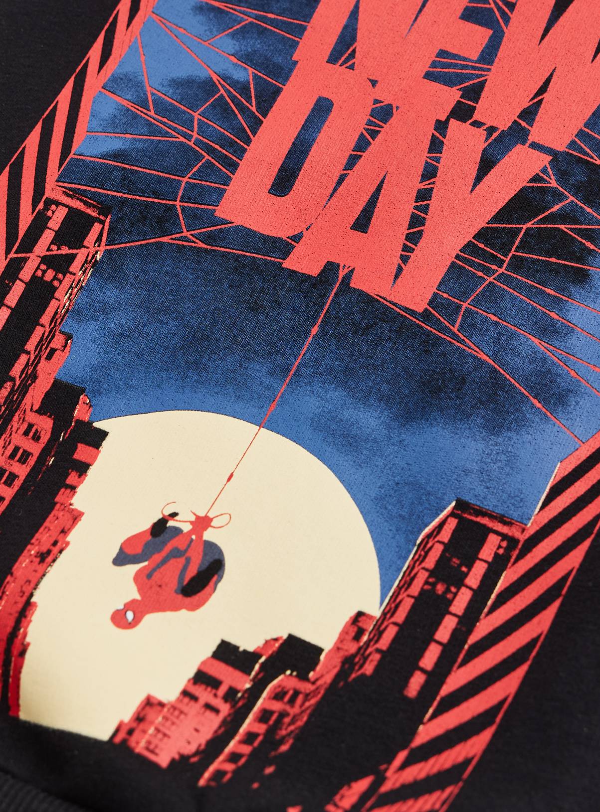 Black Spider-Man Graphic Sweatshirt 2 years - Image 3