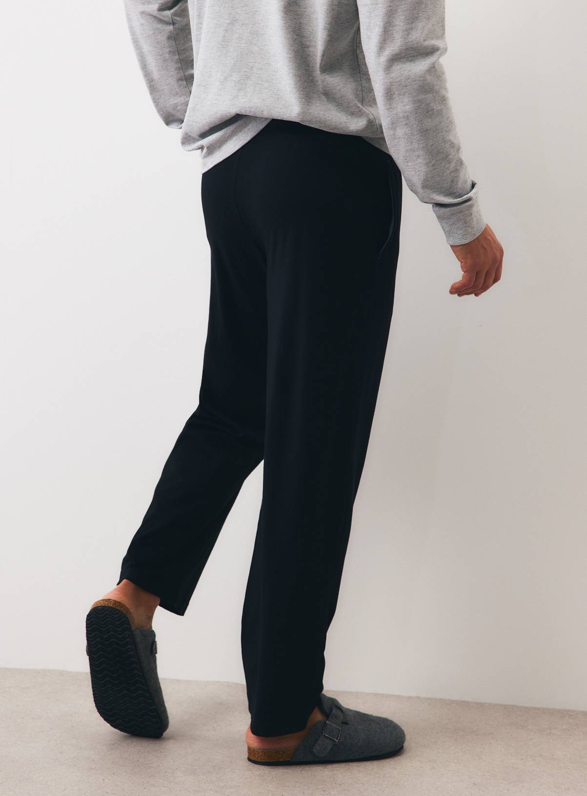 Black & Charcoal Cotton Rich Pyjama Bottoms 2-Pack  XL - Image 5