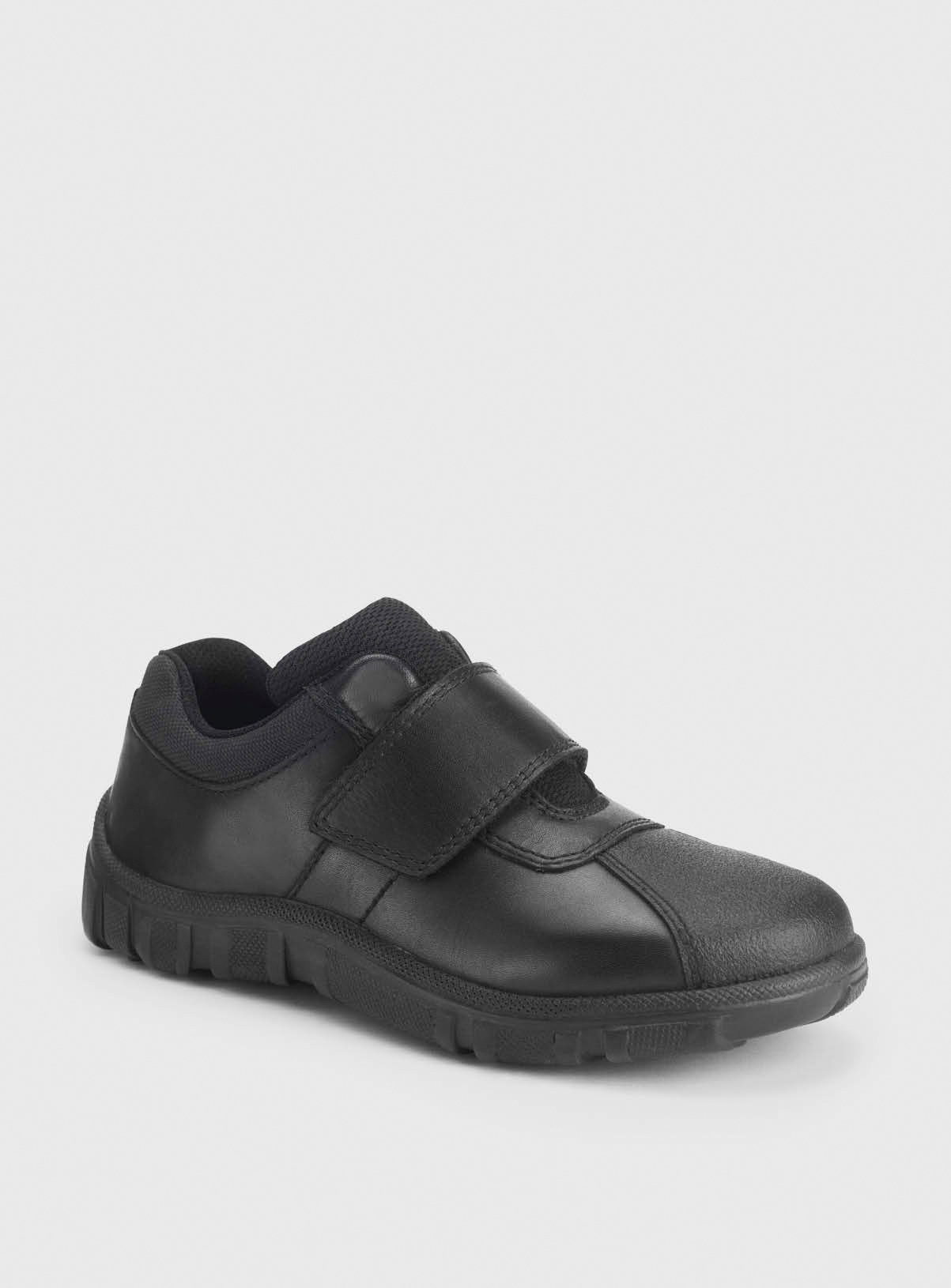 START-RITE Atlas Black Leather Dual Fit School Shoes 13 Infant - Image 3 thumbnail
