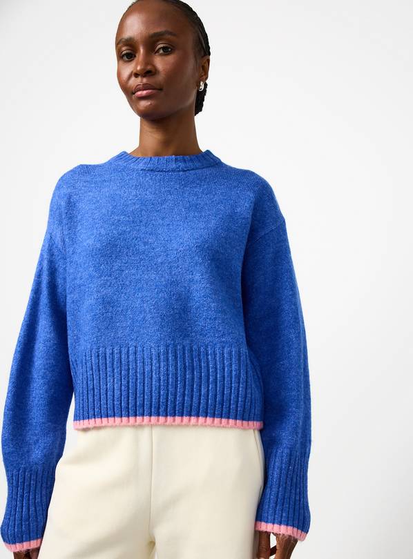 Boxy Deep Rib Jumper XS