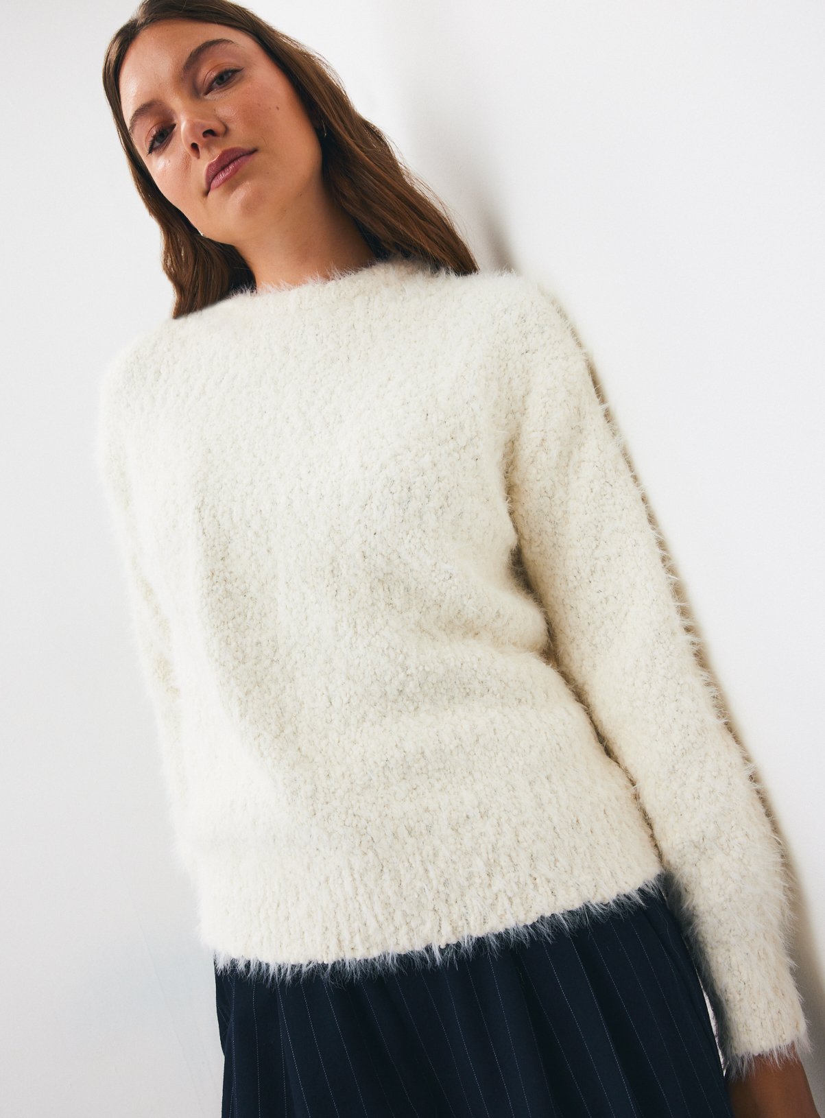 Eyelash Fancy Yarn Jumper S - Image 1 thumbnail