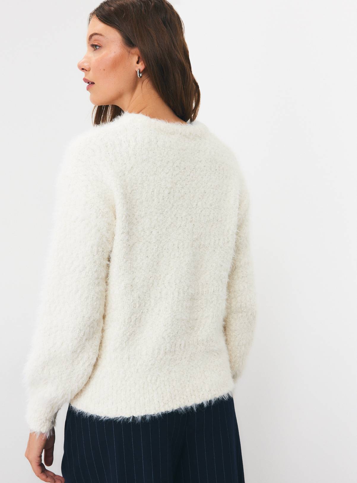 Eyelash Fancy Yarn Jumper S - Image 4