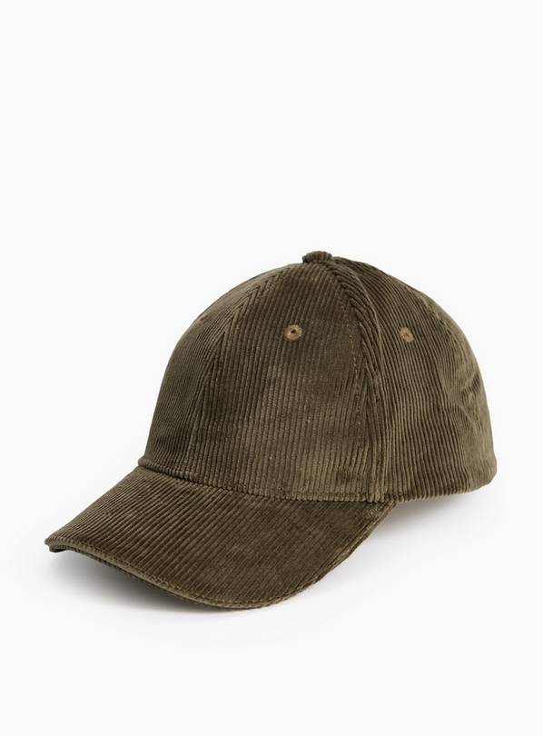 Khaki Corduroy Baseball Cap 6-9 years