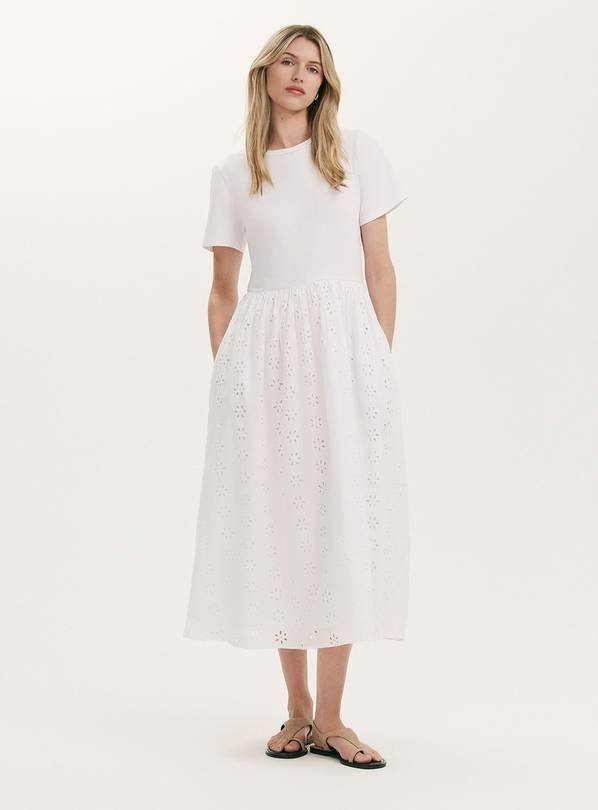 FINERY Brea Dress White 8