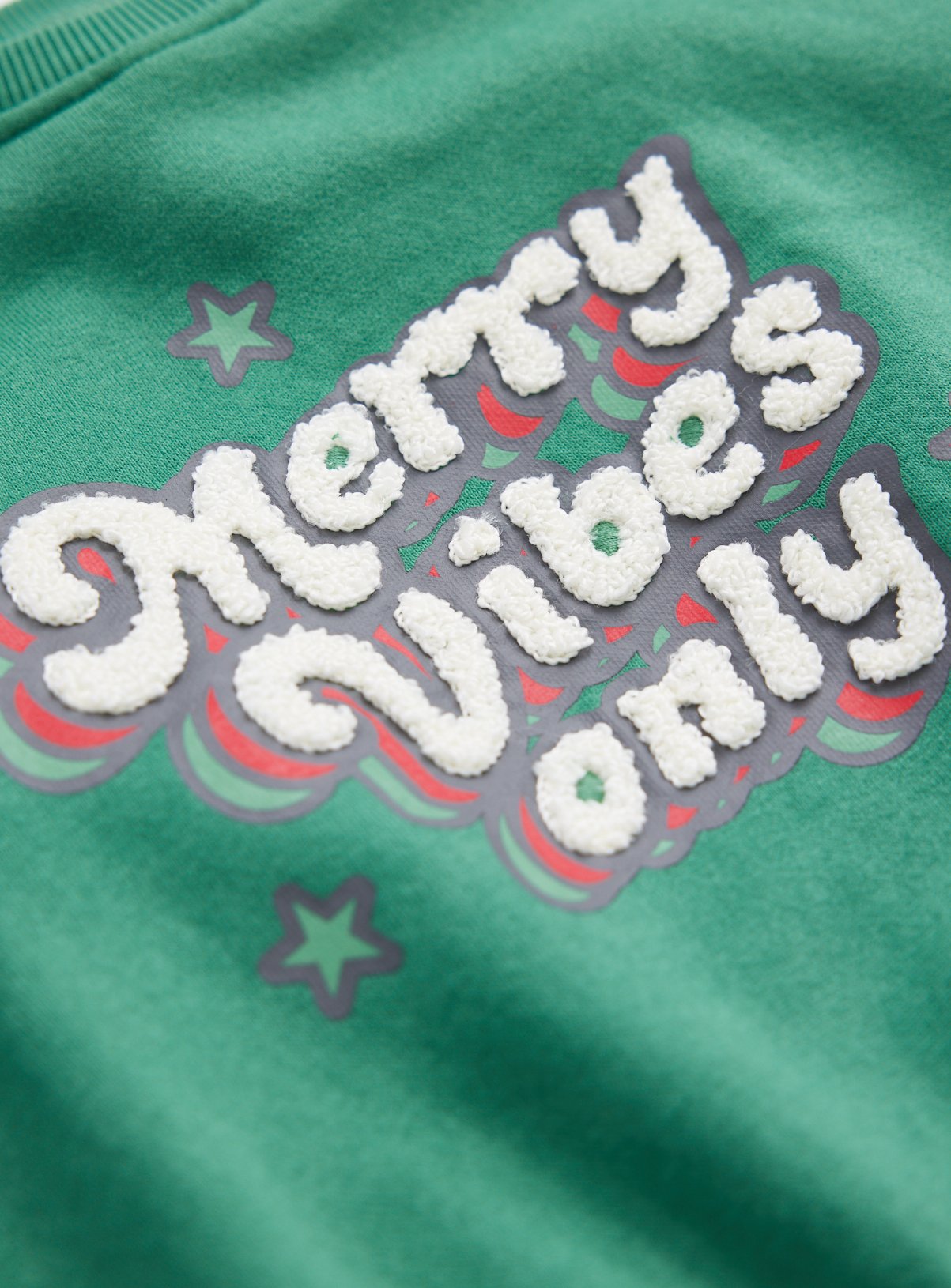 Green Merry Vibes Only Christmas Sweater 18-24 months - Image 2 thumbnail