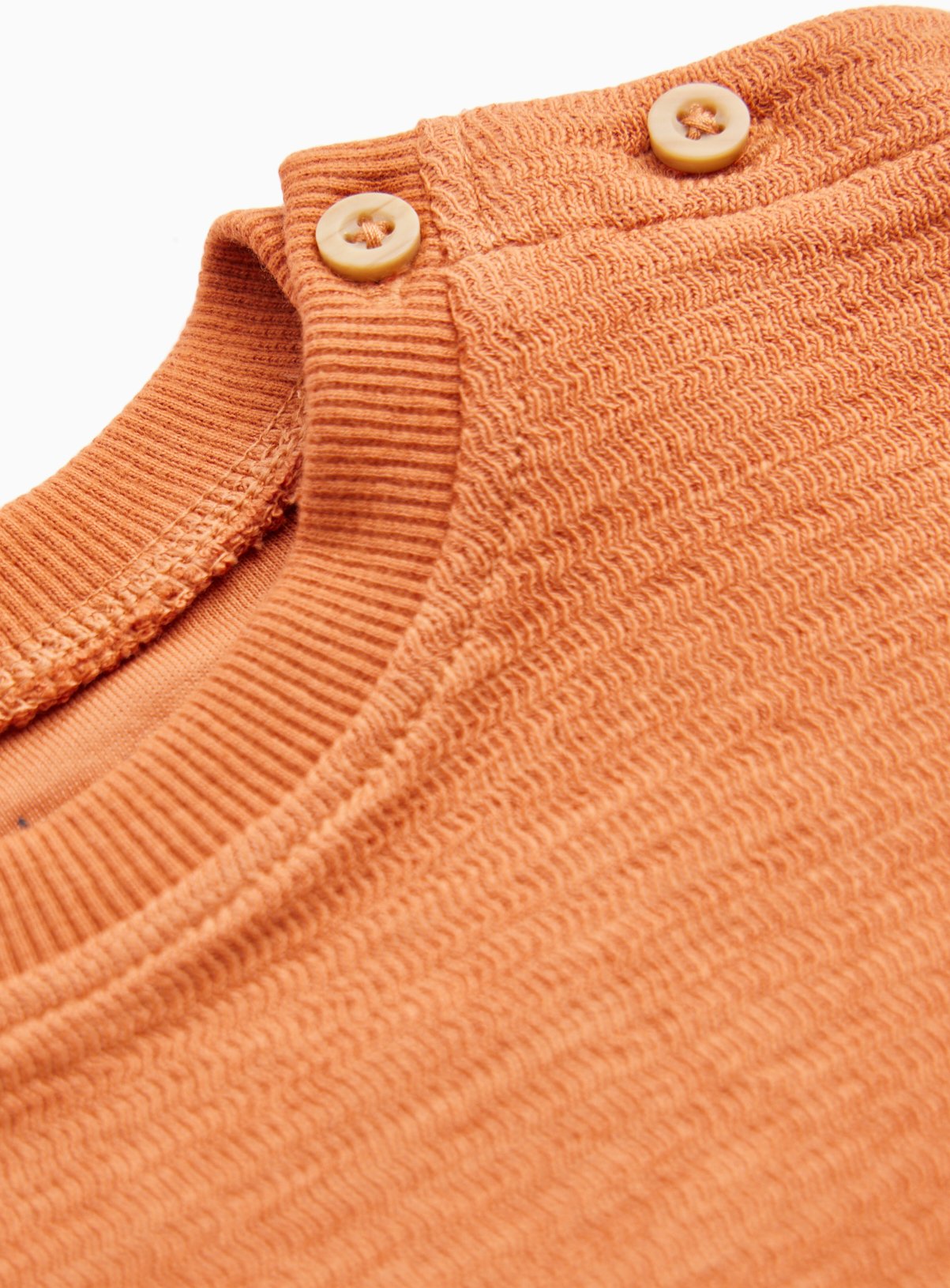 Burnt Orange Fox Crewneck Top 18-24 months - Image 2 thumbnail