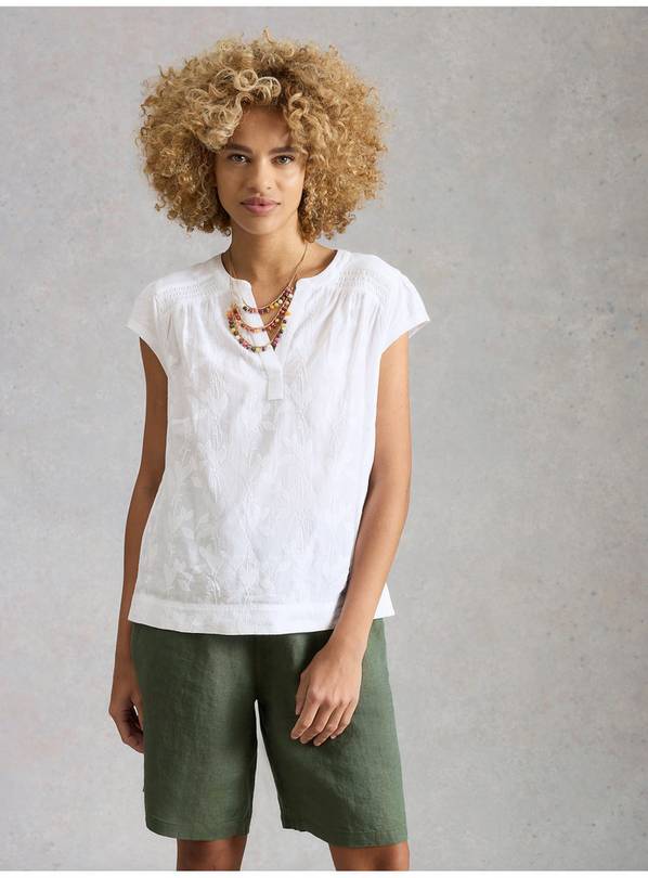 WHITE STUFF Amelia Embroidery Top 12