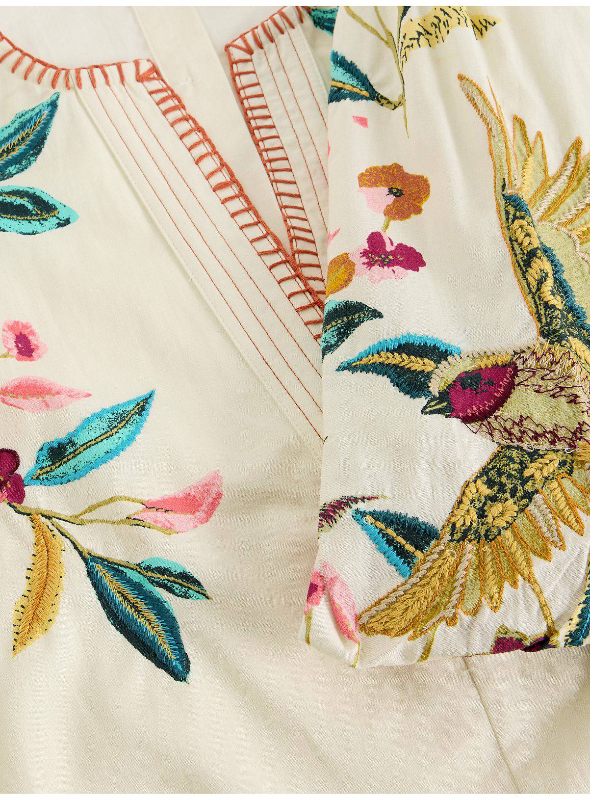 WHITE STUFF Maeve Embroidered Top 10 - Image 6