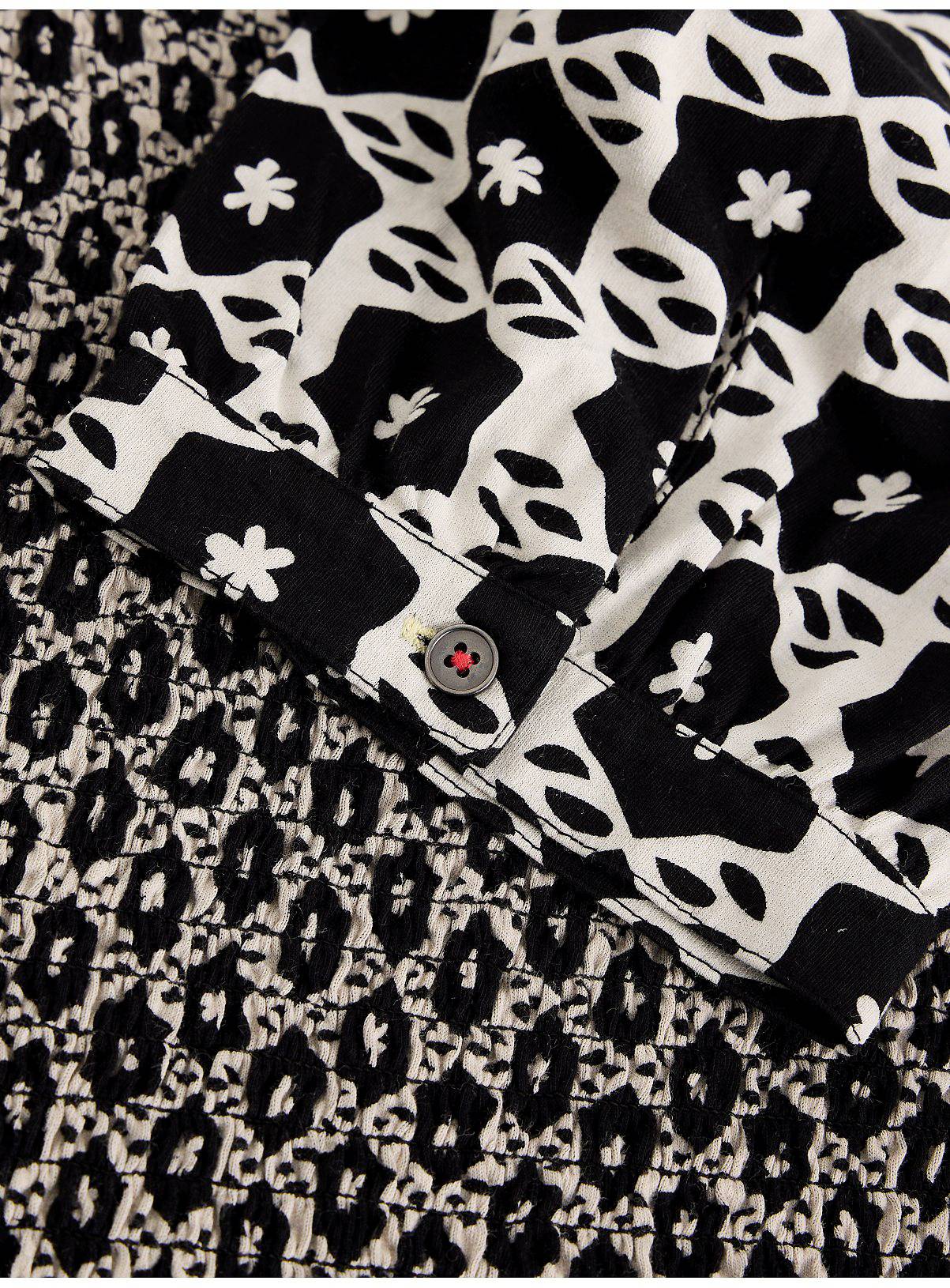 WHITE STUFF Nola Shirred Jersey Dress 14 - Image 6