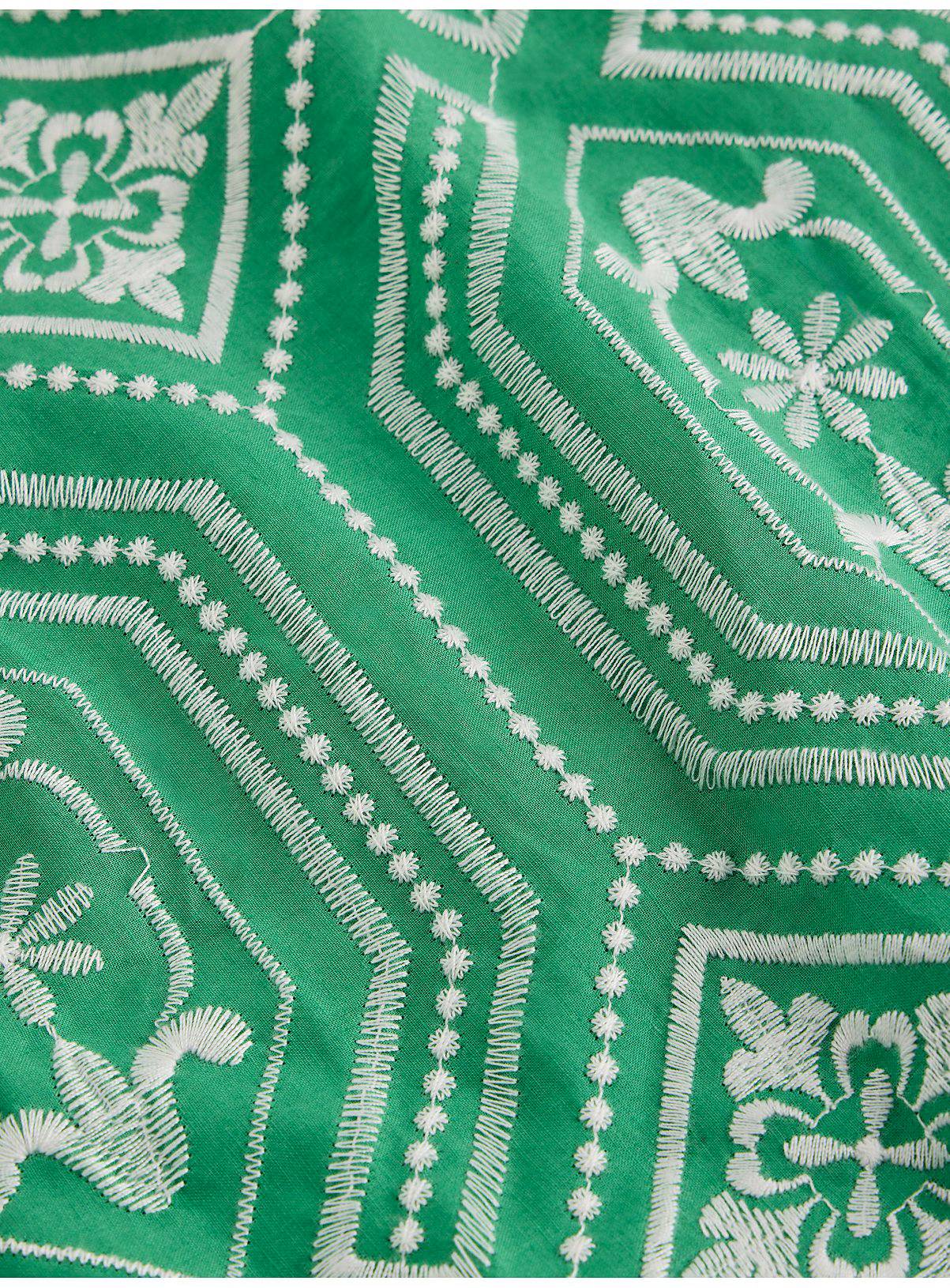 WHITE STUFF Hallie Embroidered Top 16 - Image 6