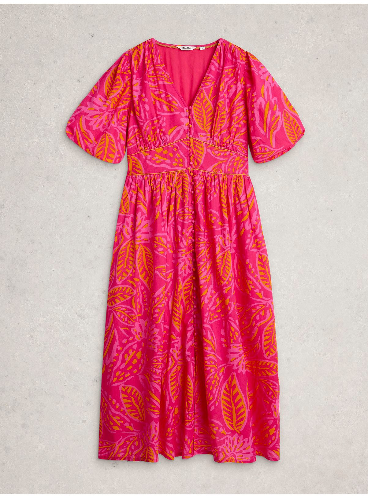 WHITE STUFF Leela Midaxi Dress 12 - Image 5 thumbnail