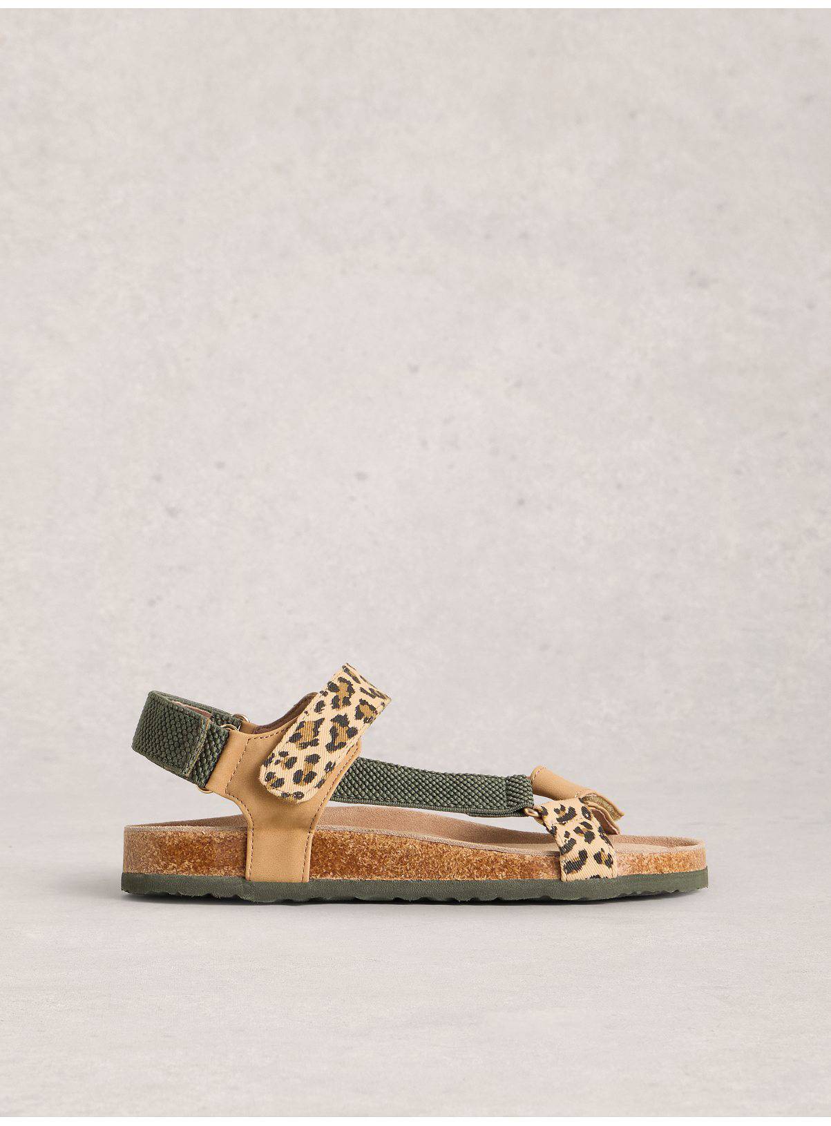 WHITE STUFF Trek Footbed Sandal Brown 3 - Image 1