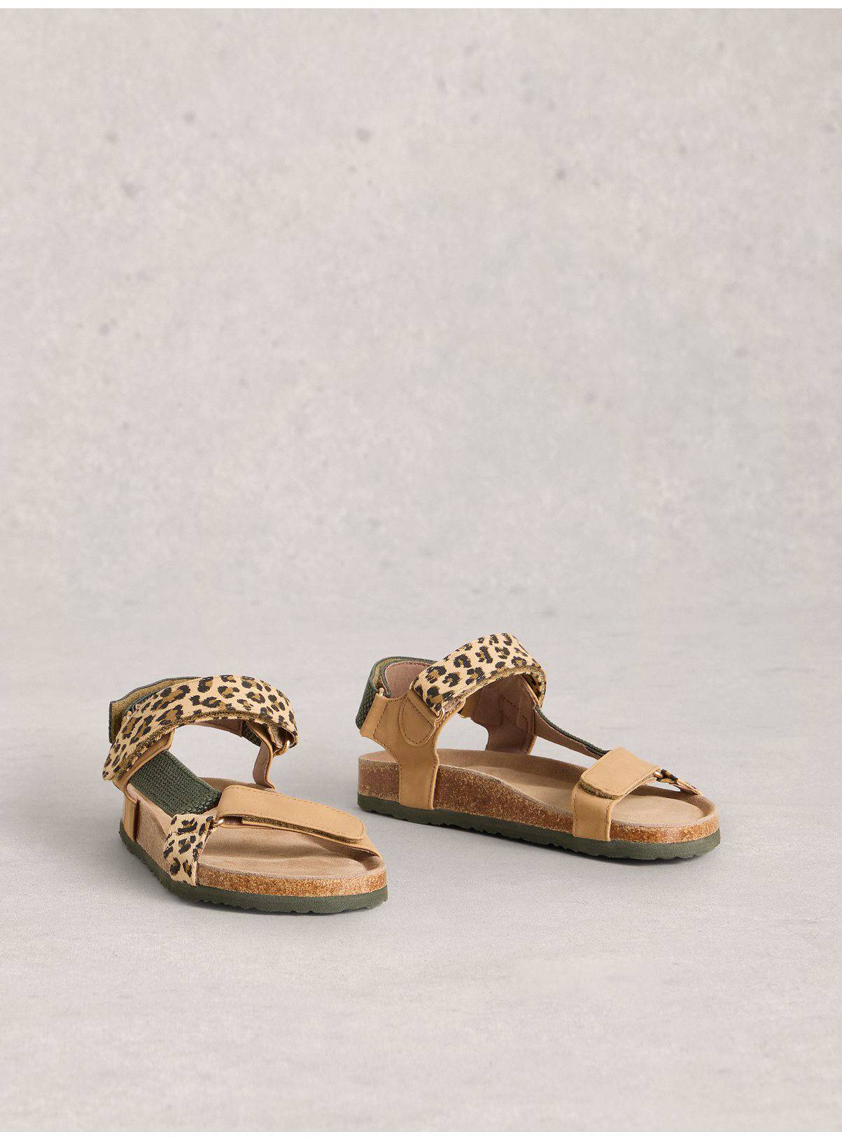 WHITE STUFF Trek Footbed Sandal Brown 3 - Image 2