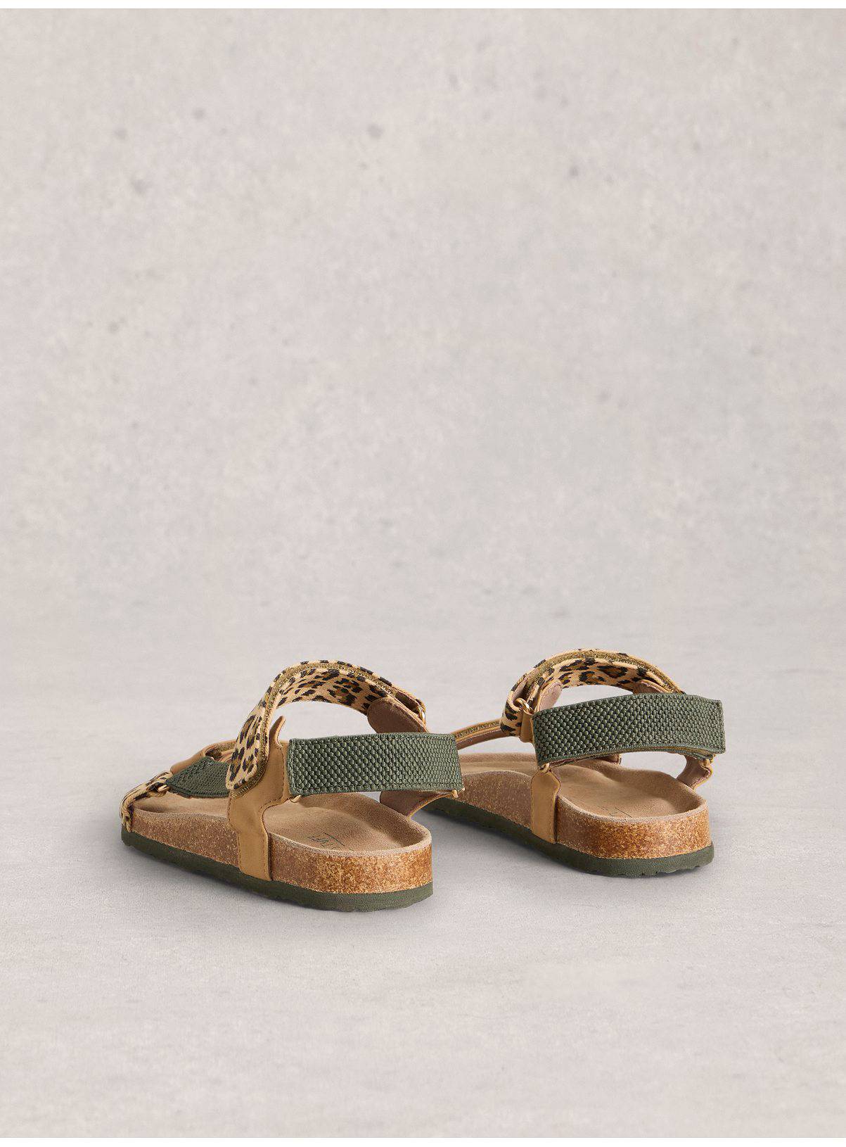 WHITE STUFF Trek Footbed Sandal Brown 3 - Image 3