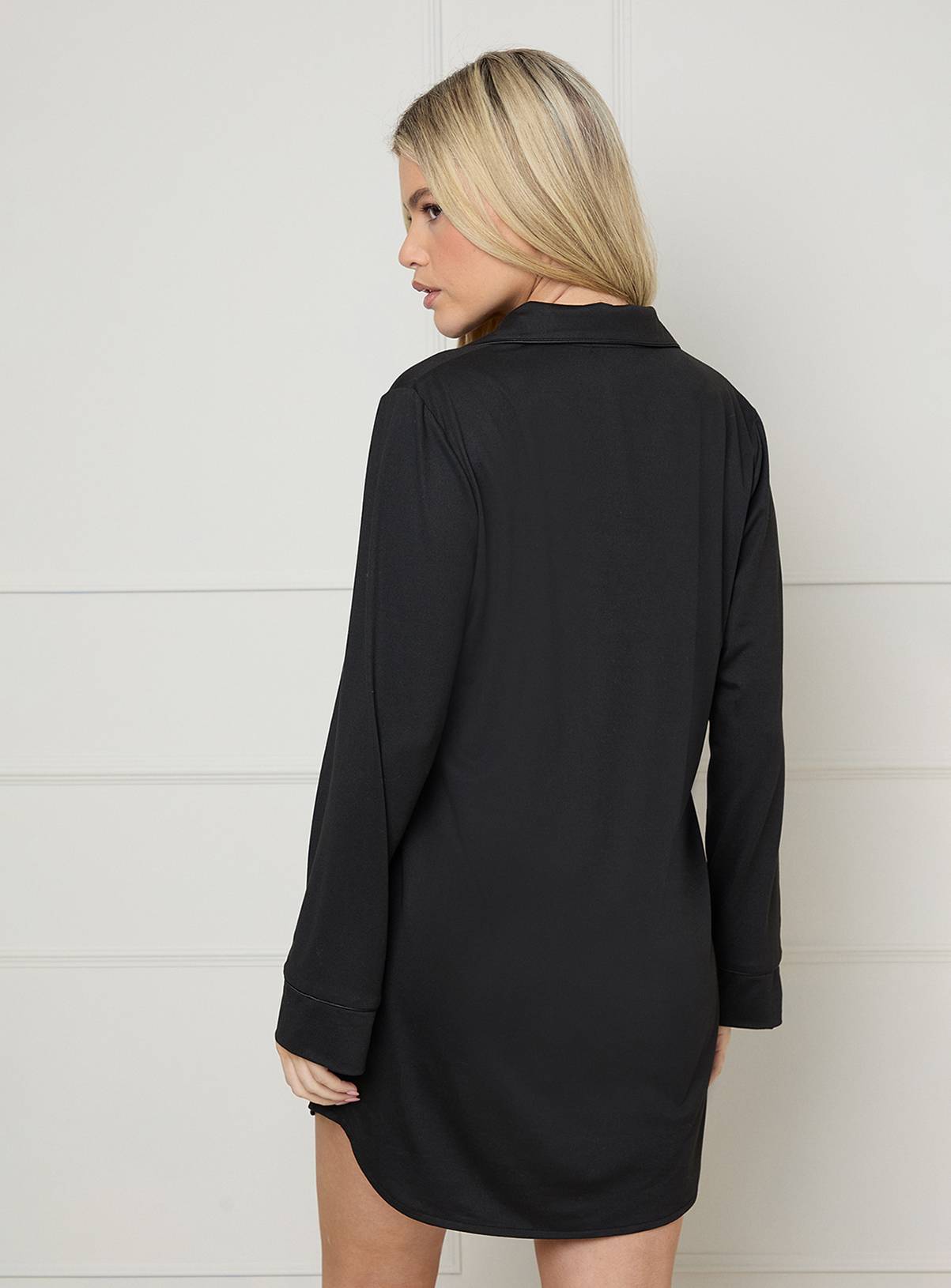 DOROTHY PERKINS Nightwear Tipped Pyjama Shirt M - Image 4