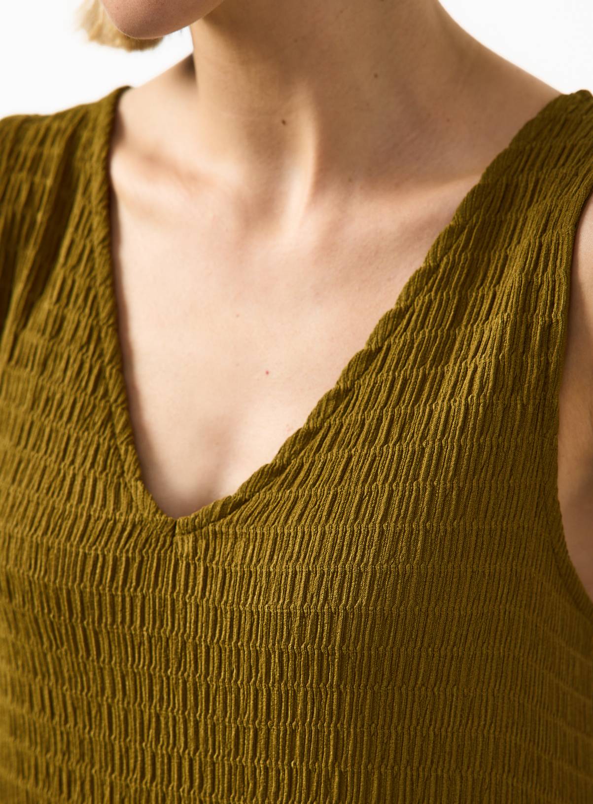 Khaki Jersey Maxi Pocket Dress 24 - Image 3