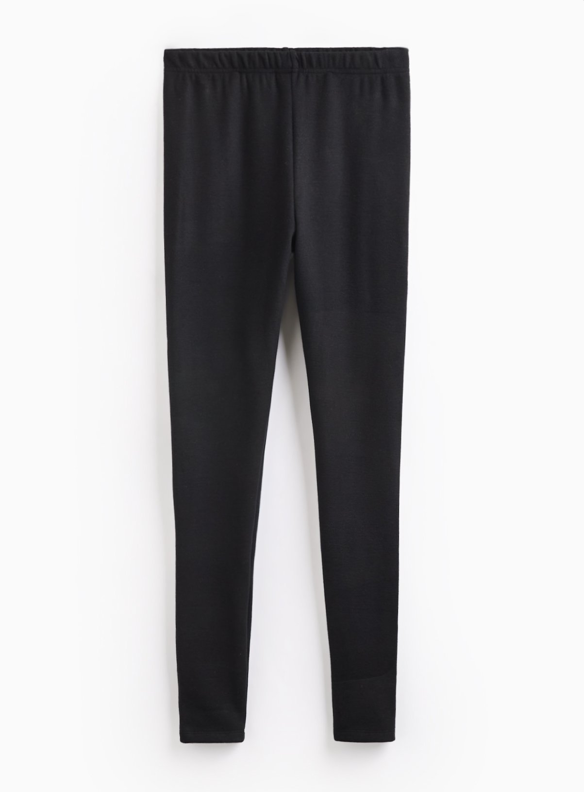 Black Thermal Fleece Leggings XL - Image 3 thumbnail