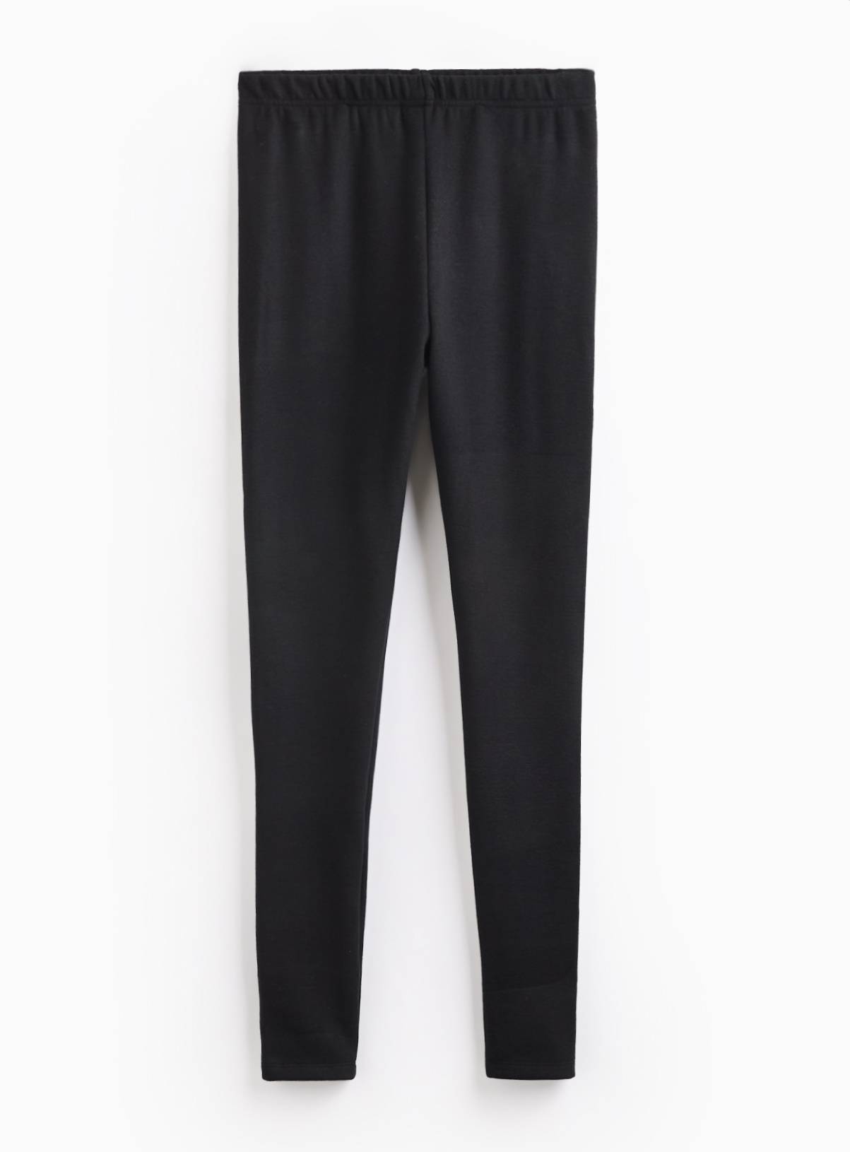 Black Thermal Fleece Leggings XL - Image 3
