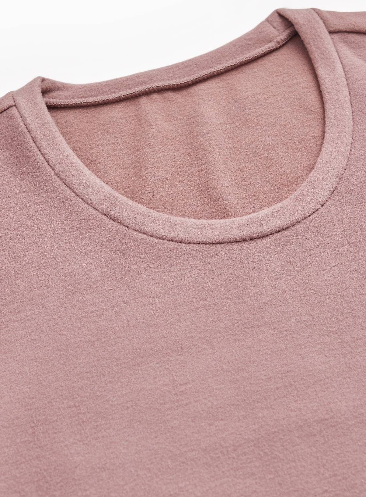 Pink Thermal Fleece Long Sleeve Top L - Image 4