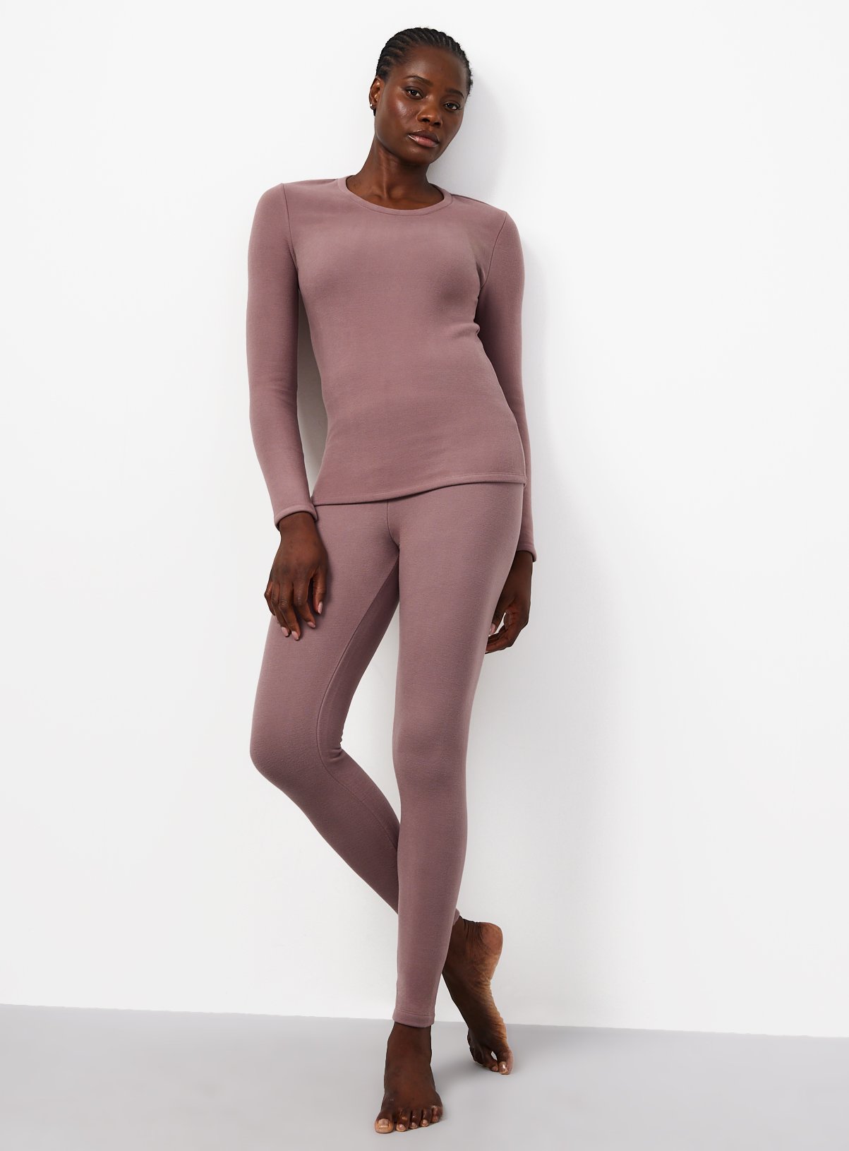 Fleece Lined Thermal Leggings XL - Image 2 thumbnail