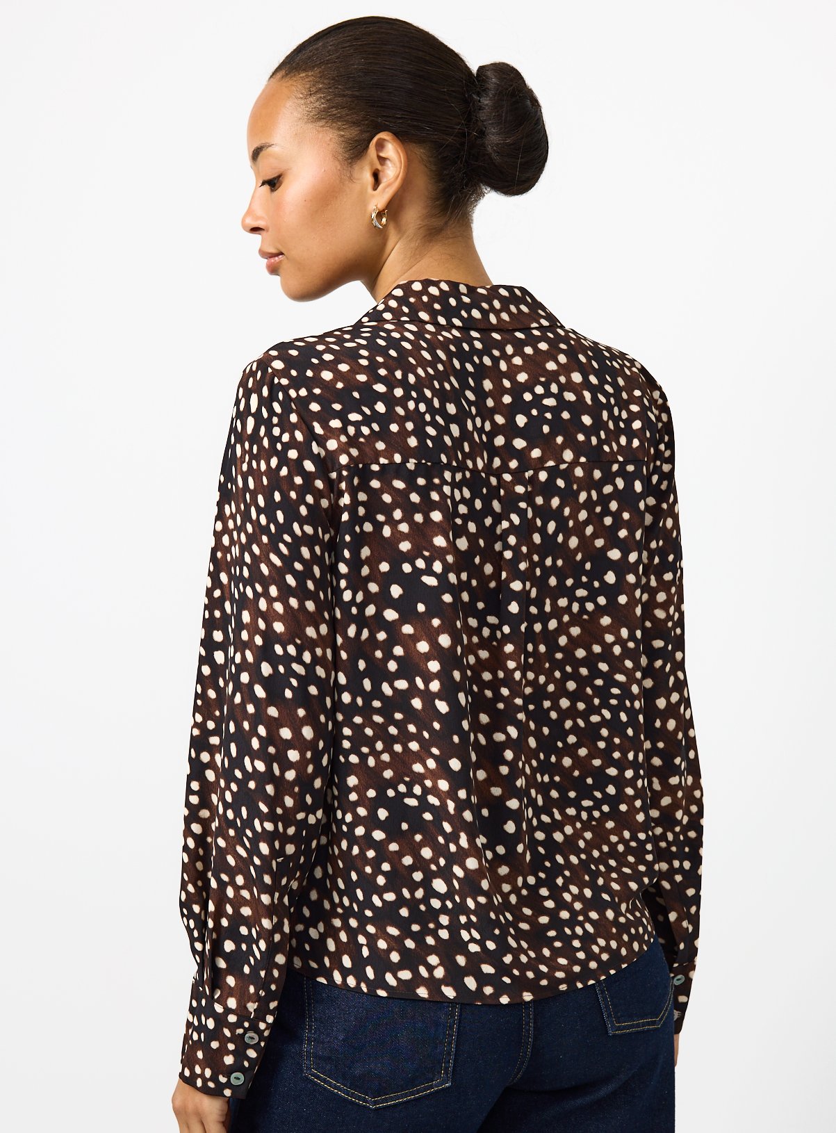 Brown Deer Print Shirt 22 - Image 4 thumbnail