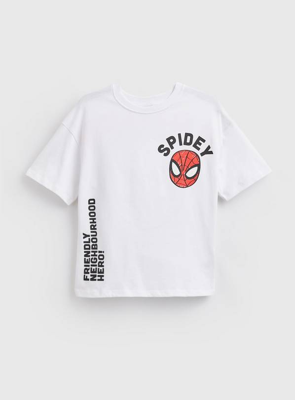 White Spider-Man Graphic T-Shirt 6 years