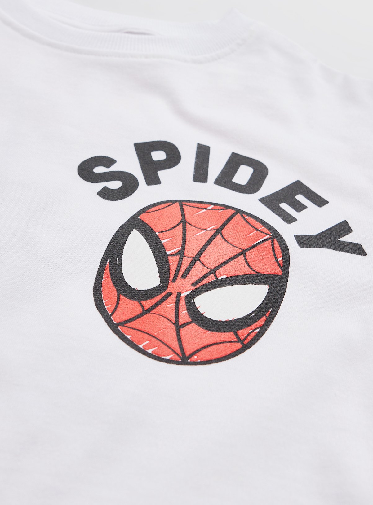 White Spider-Man Graphic T-Shirt 8 years - Image 3 thumbnail