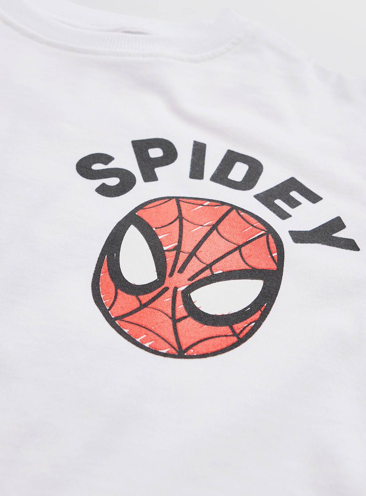 White Spider-Man Graphic T-Shirt 11 years - Image 3