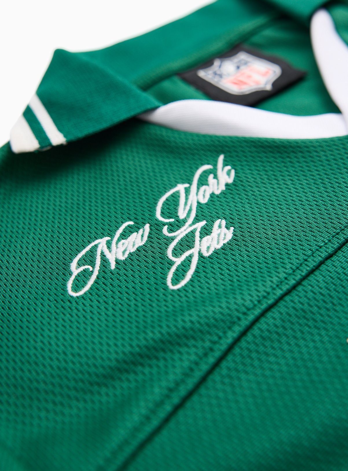Green New York Jets 90s Retro NFL Jersey 10 years - Image 2 thumbnail