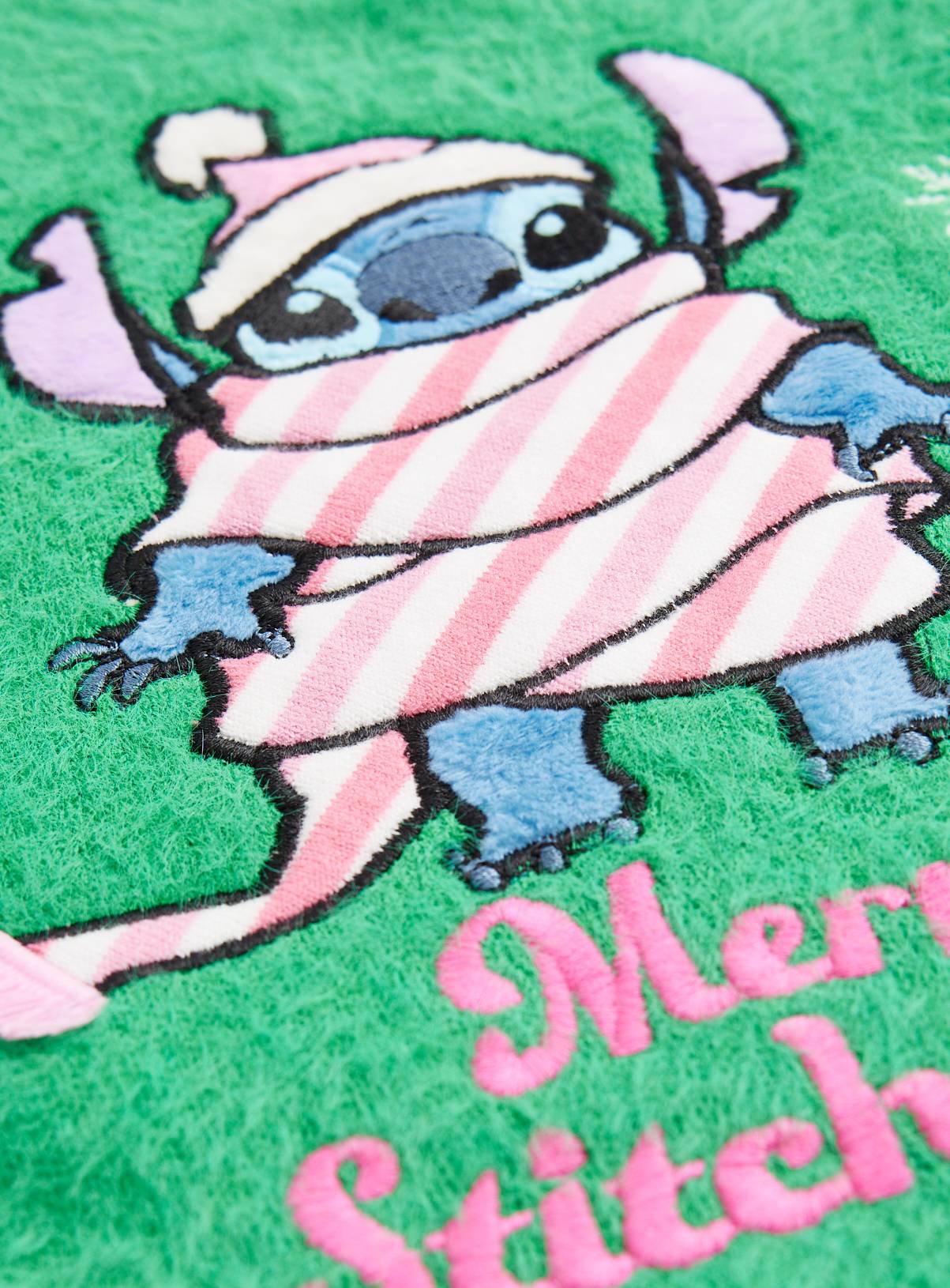 Disney Stitch Christmas Jumper 3-4 years - Image 2