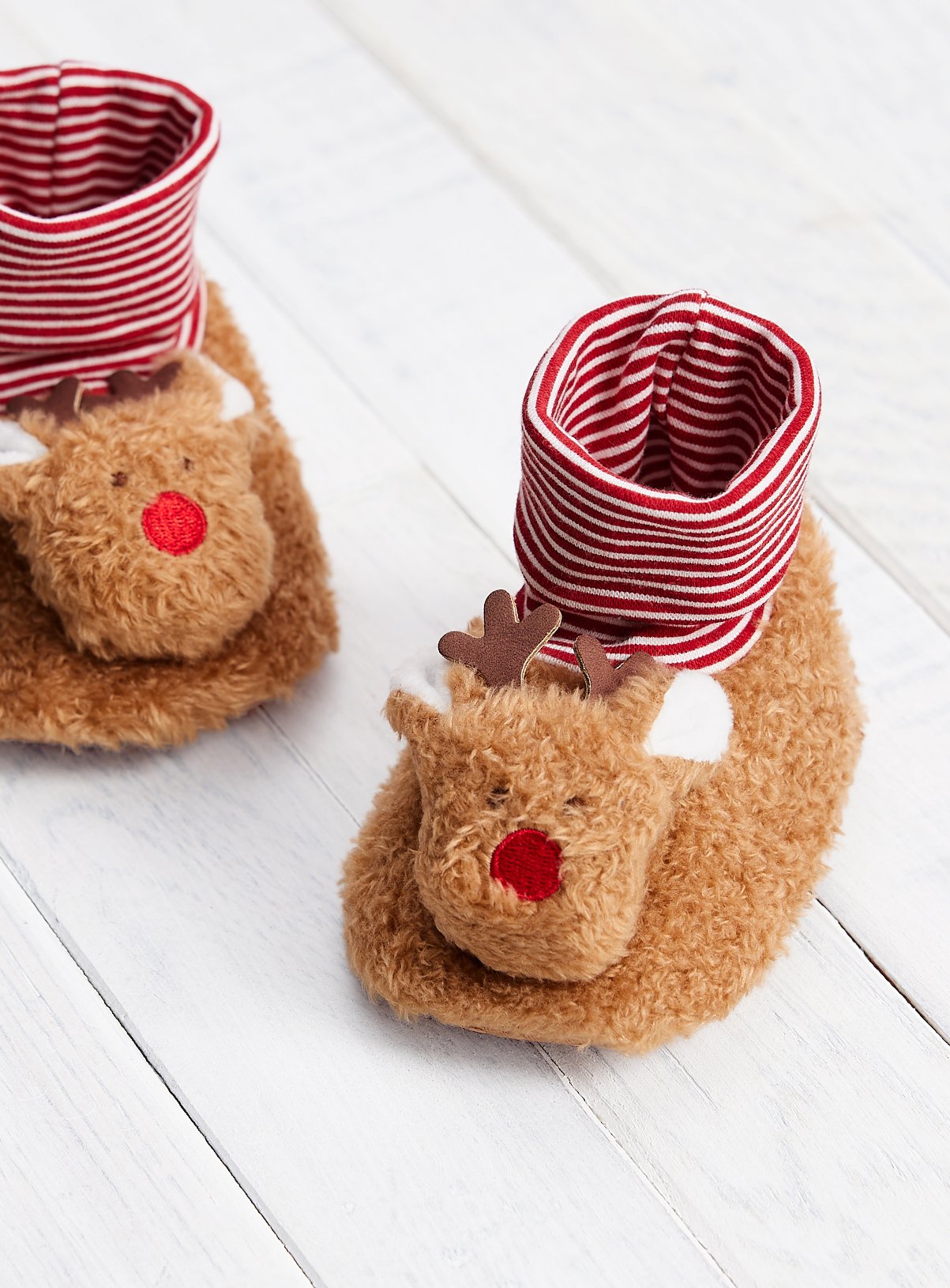 Reindeer Booties 12-18 months - Image 2 thumbnail