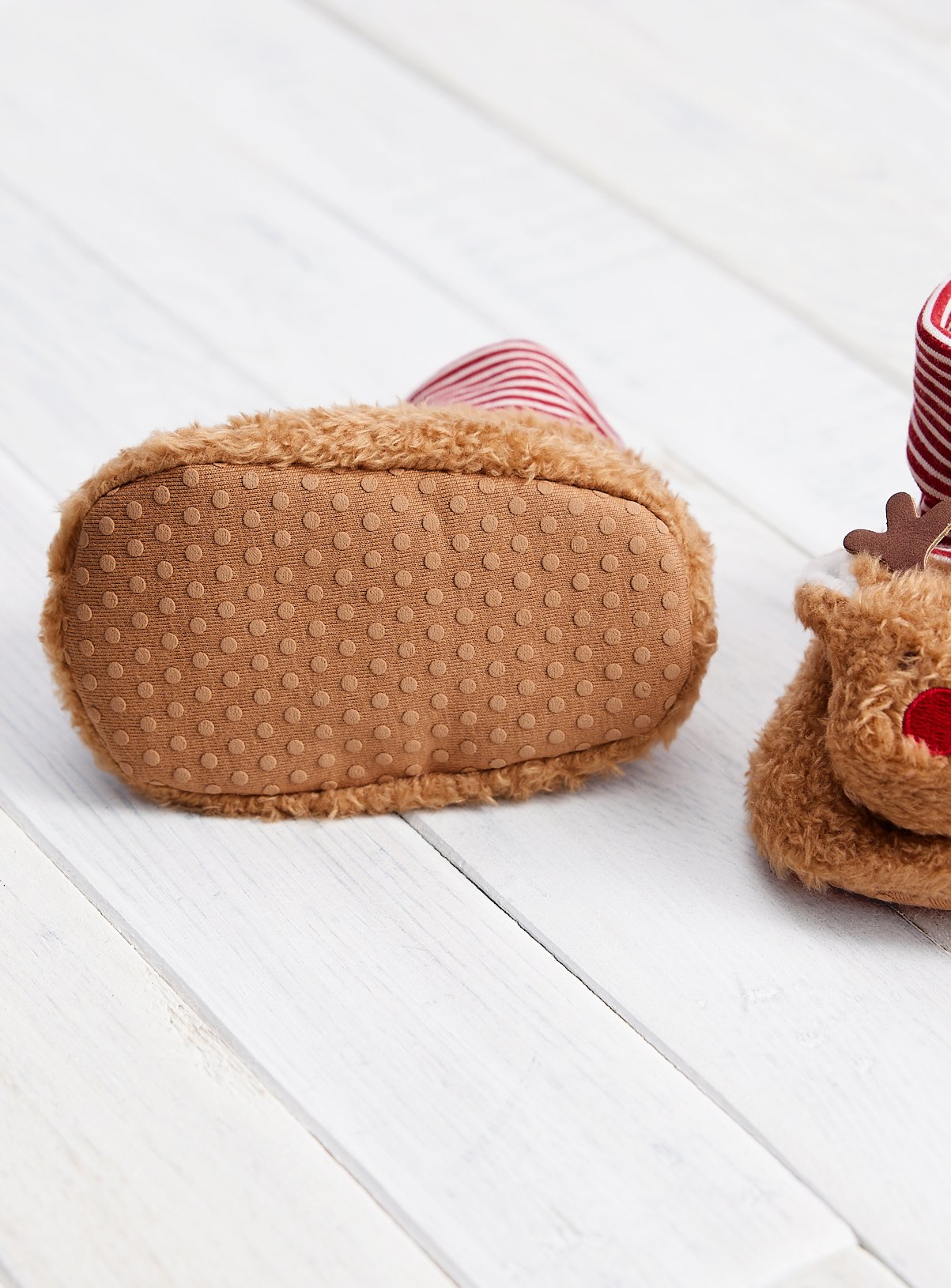 Reindeer Booties 12-18 months - Image 3 thumbnail