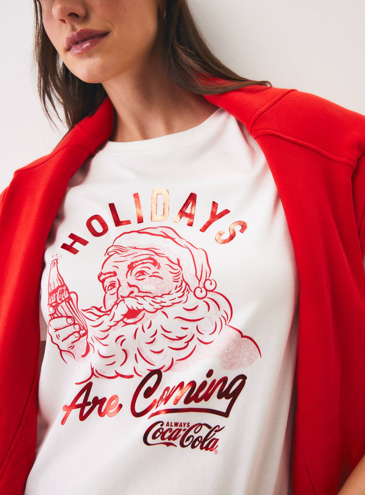 Christmas Coca-Cola Graphic T-shirt  18 - Image 1