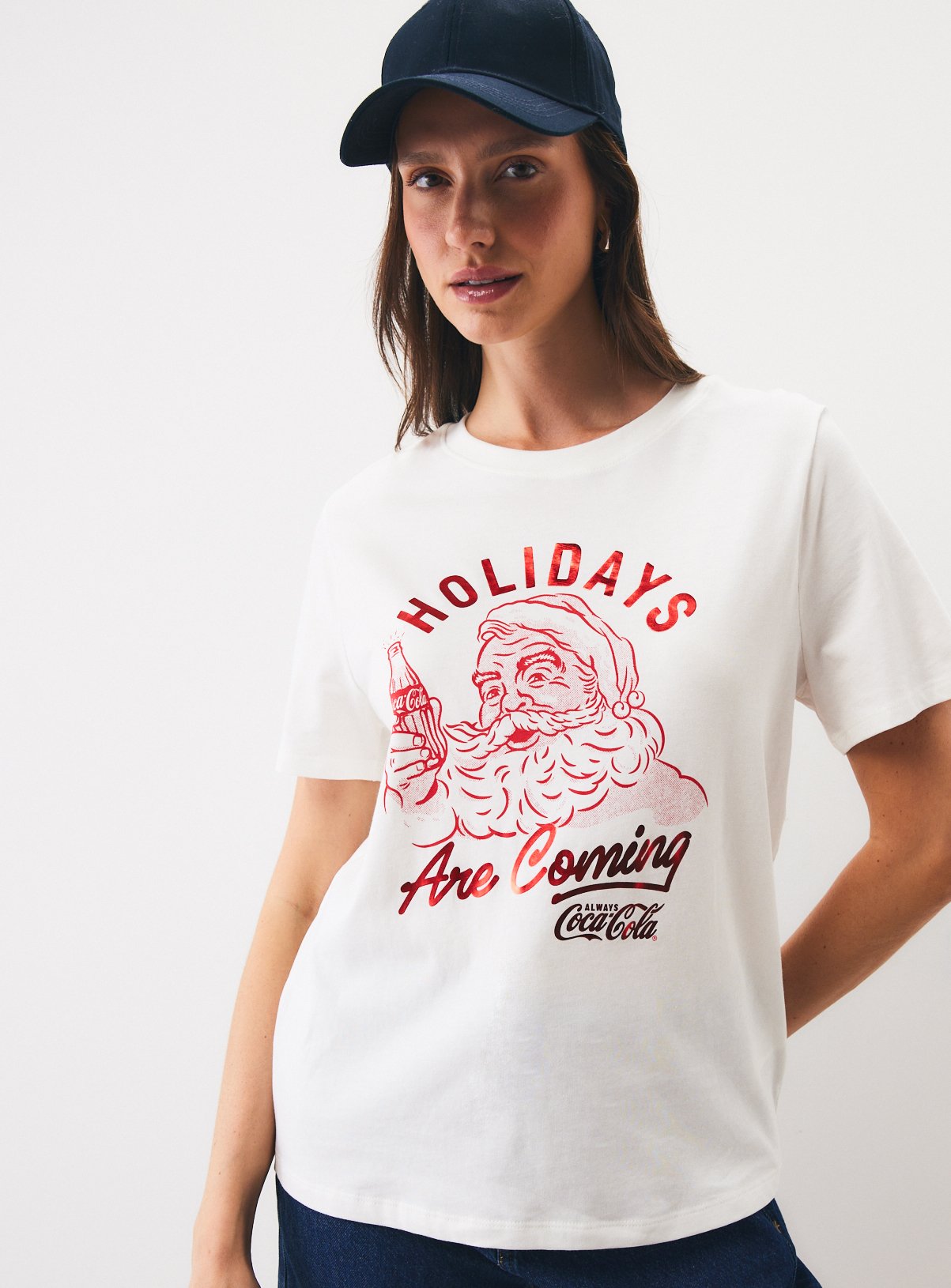 Christmas Coca-Cola Graphic T-shirt  18 - Image 2 thumbnail