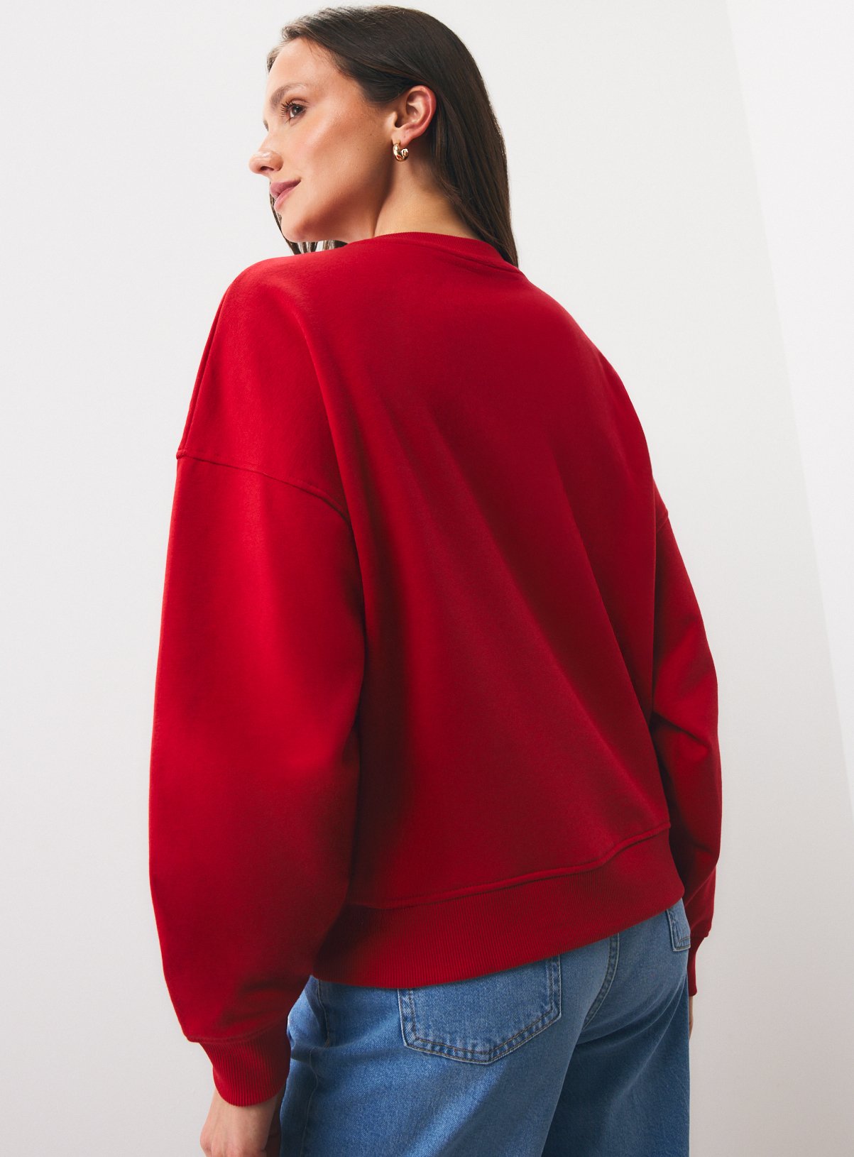 Red WHAM! Christmas Graphic Sweatshirt S - Image 4 thumbnail