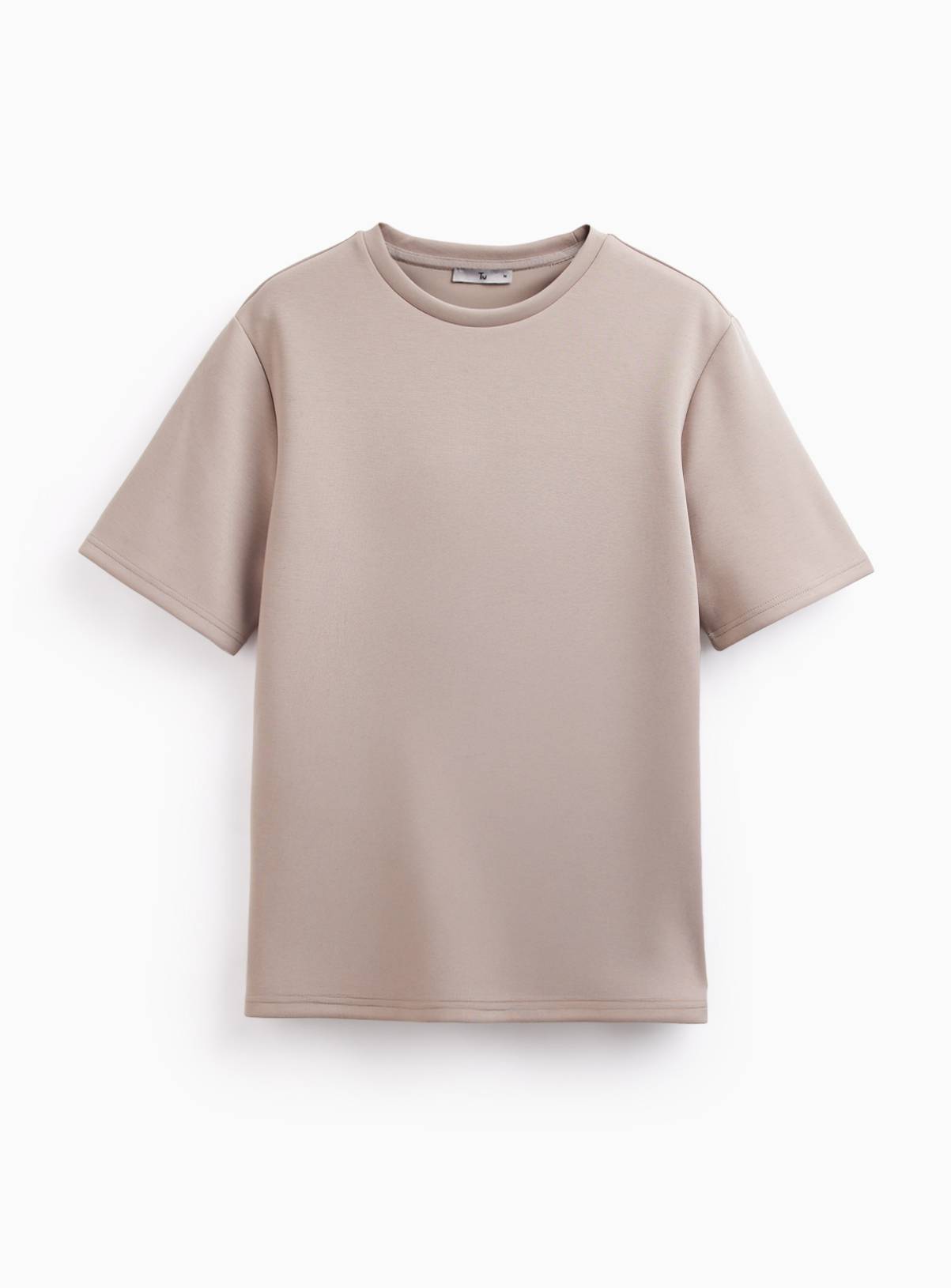 Classic Stone-Coloured T-Shirt S - Image 3