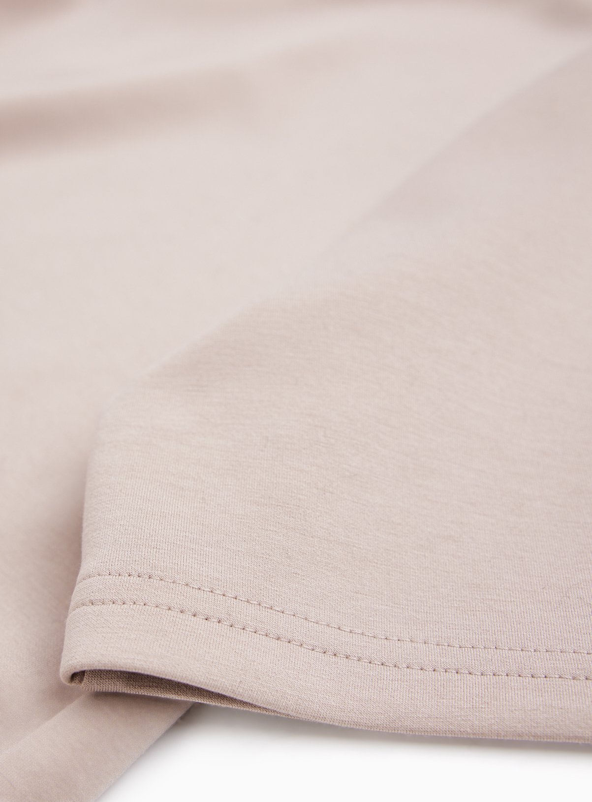 Classic Stone-Coloured T-Shirt S - Image 4 thumbnail