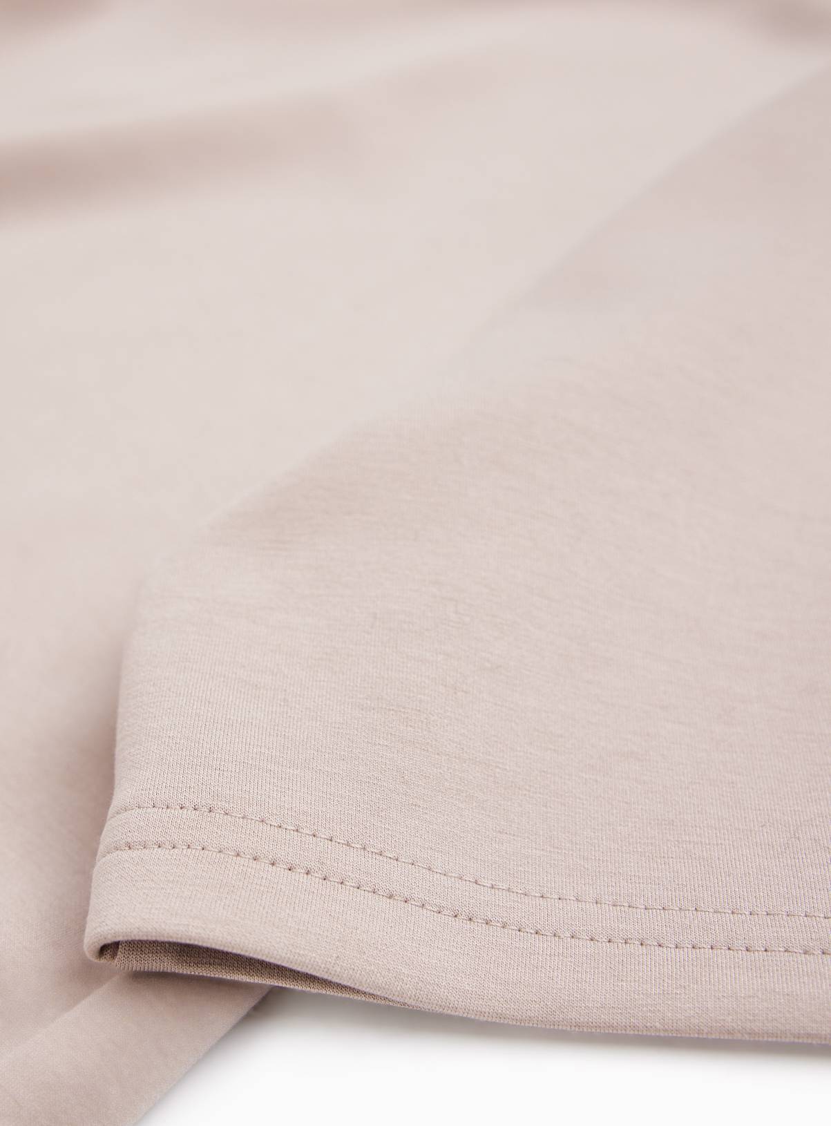 Classic Stone-Coloured T-Shirt S - Image 4