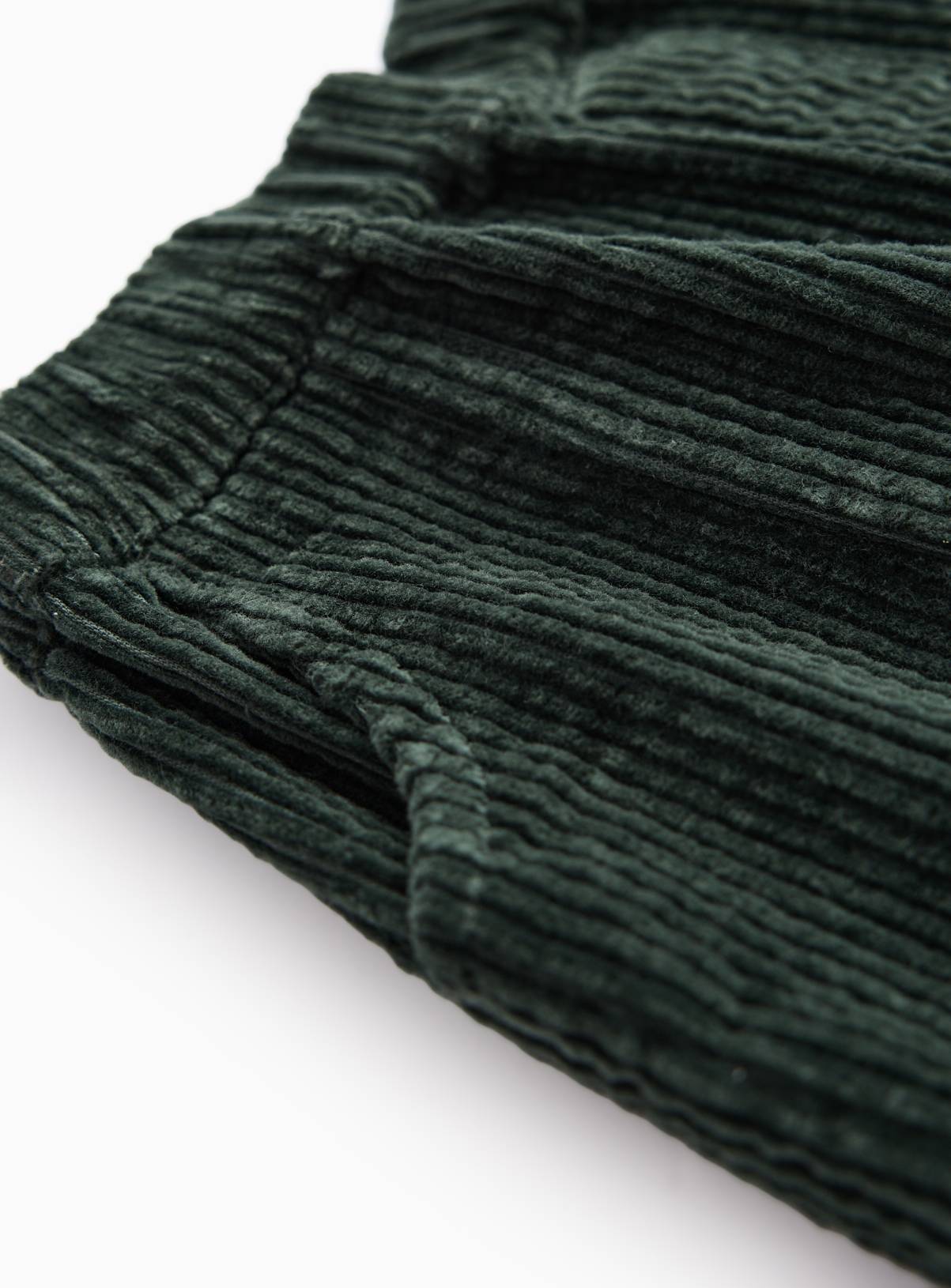 Khaki Cord Barrel Trousers 3-4 years - Image 2