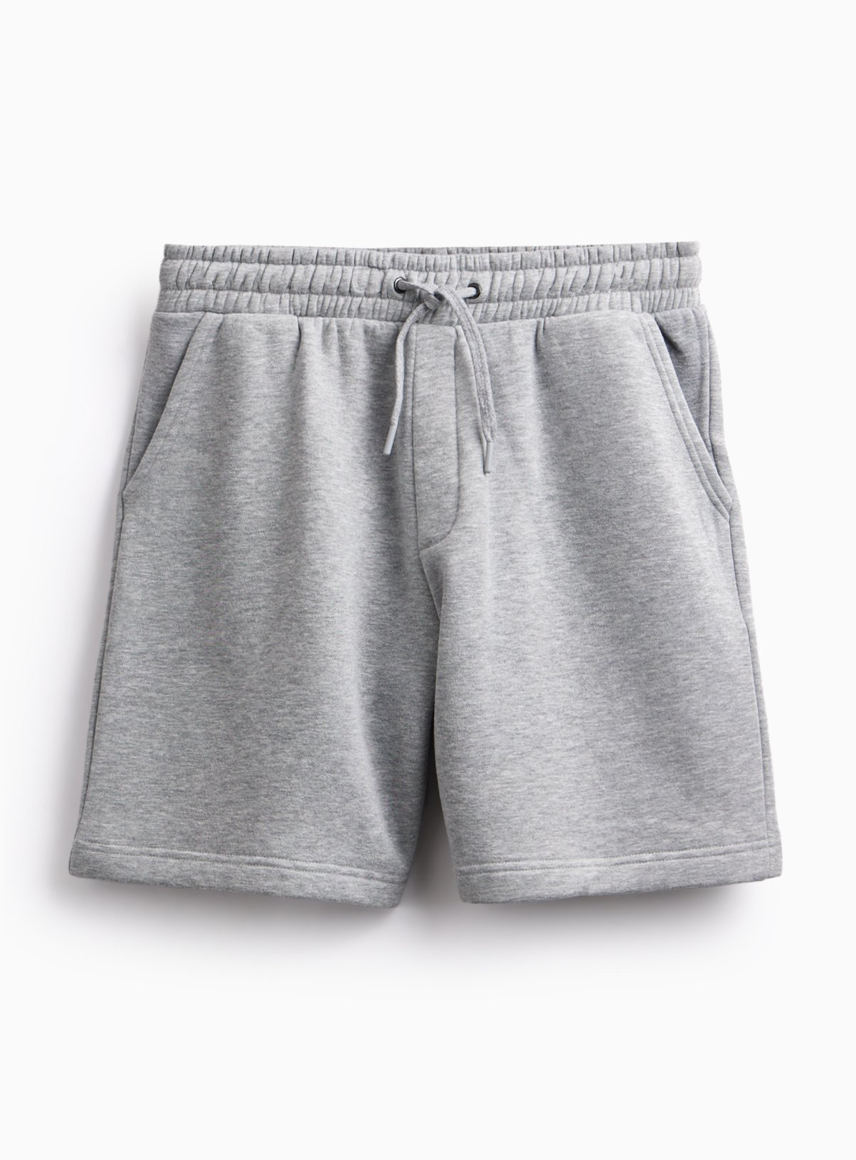 Buy Grey Regular Fit Jersey Shorts L | Shorts | Argos