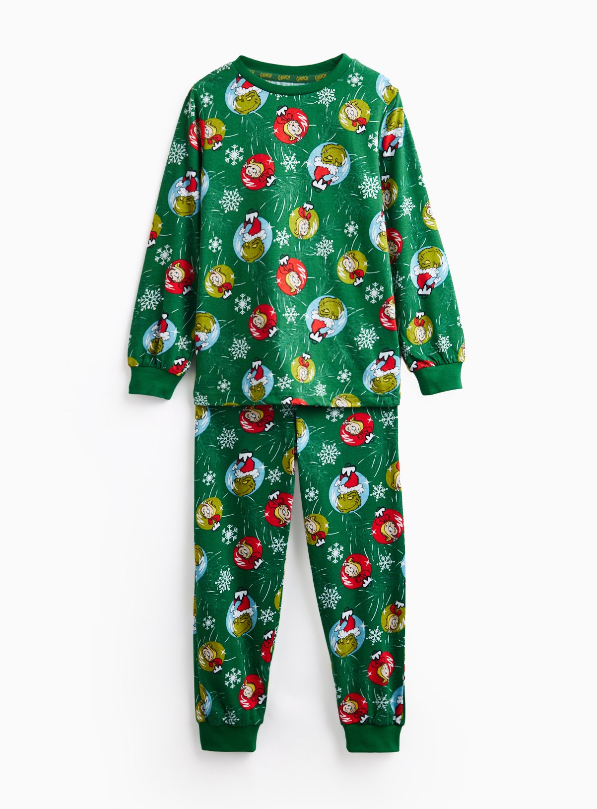 Family Matching Christmas The Grinch Pyjamas 2-3 years - Image 2 thumbnail