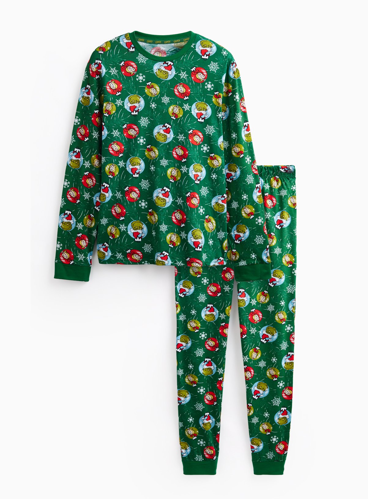 Family Matching Men's The Grinch Christmas Pyjamas M - Image 2 thumbnail