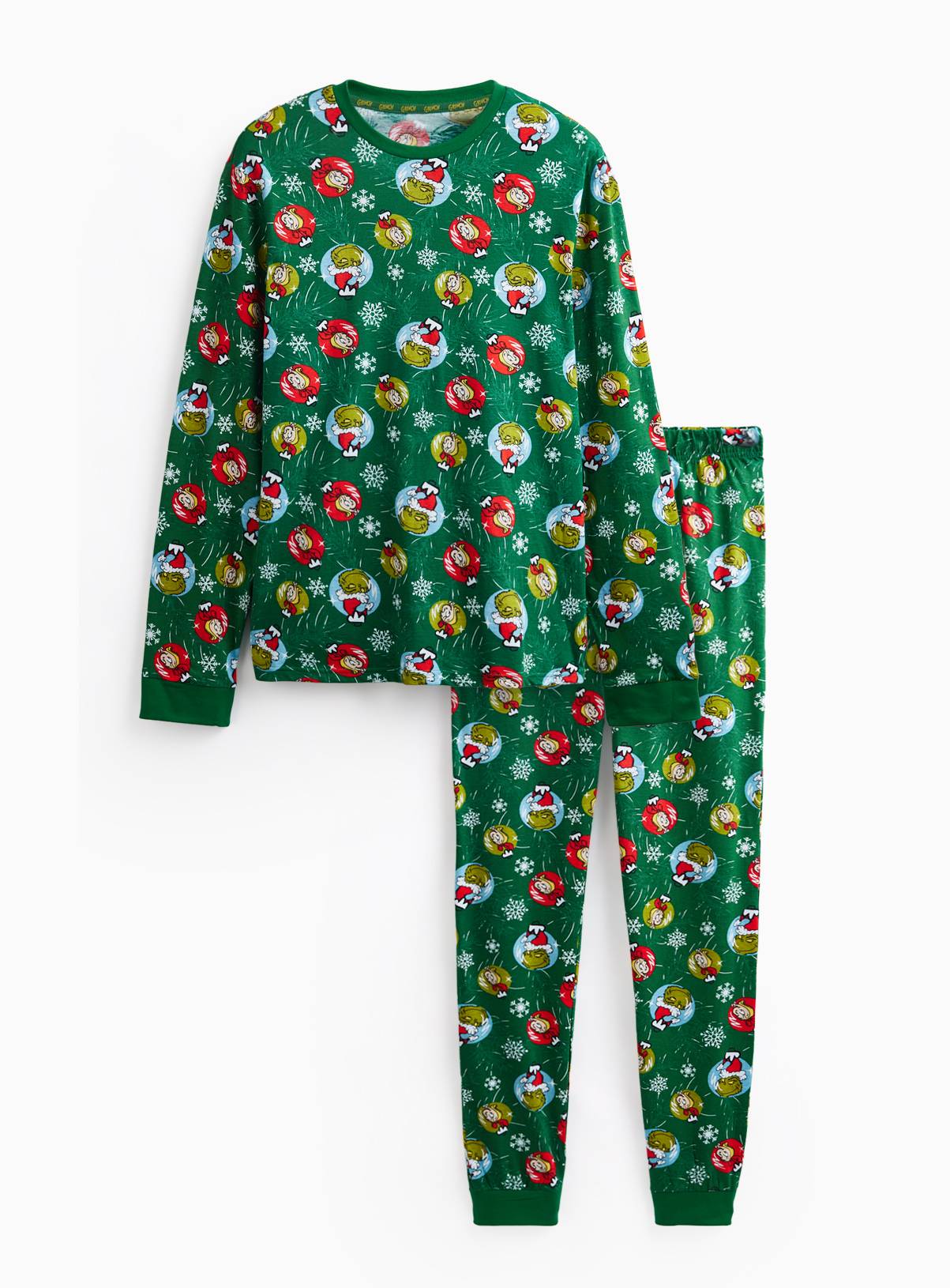 Family Matching Men's The Grinch Christmas Pyjamas M - Image 2