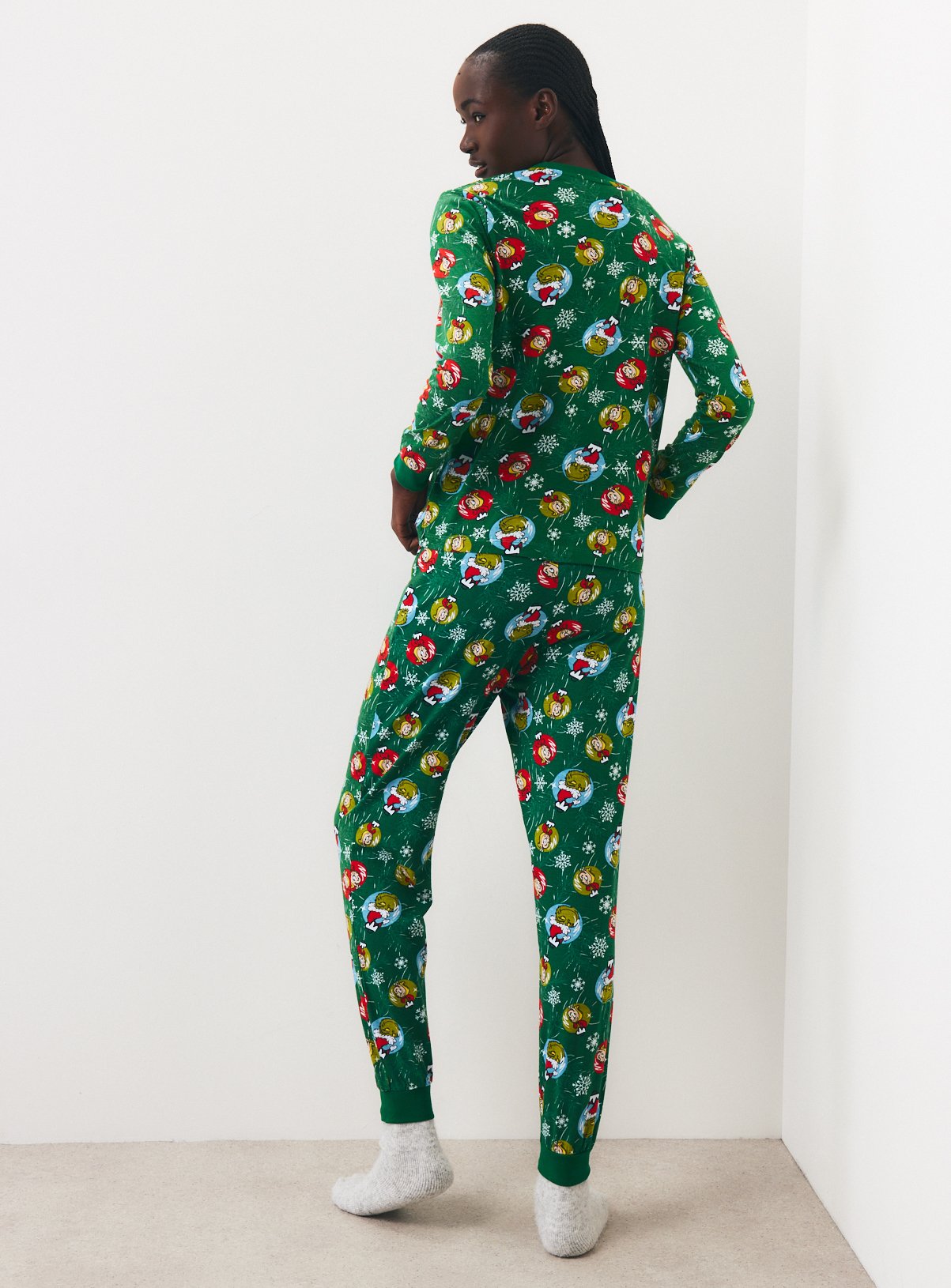 Family Matching Christmas The Grinch Pyjamas 20-22 - Image 5 thumbnail