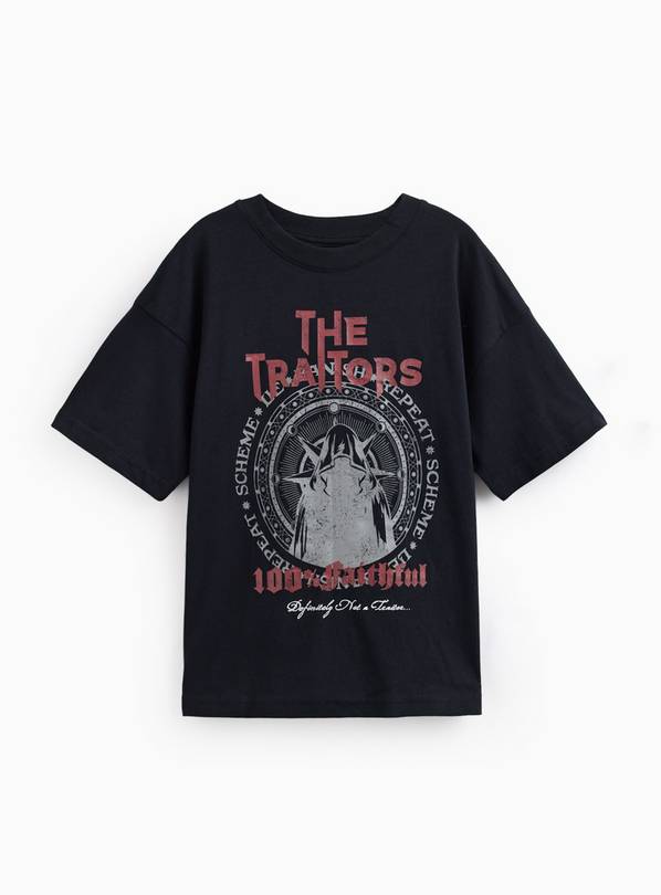 The Traitors Black Graphic T-Shirt 8 years