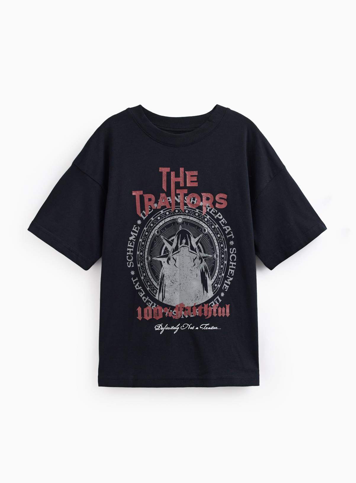 The Traitors Black Graphic T-Shirt 13 years - Image 1