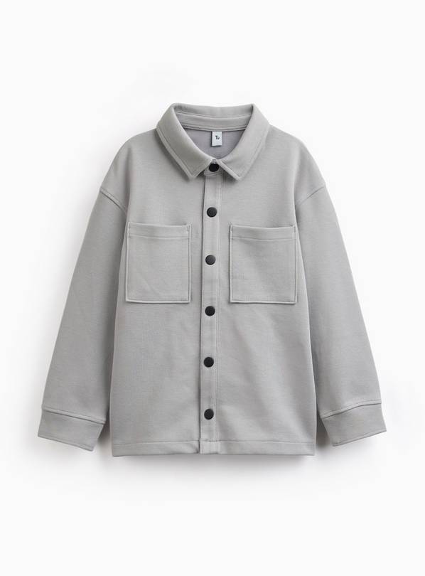 Grey Jersey Overshirt 11 years