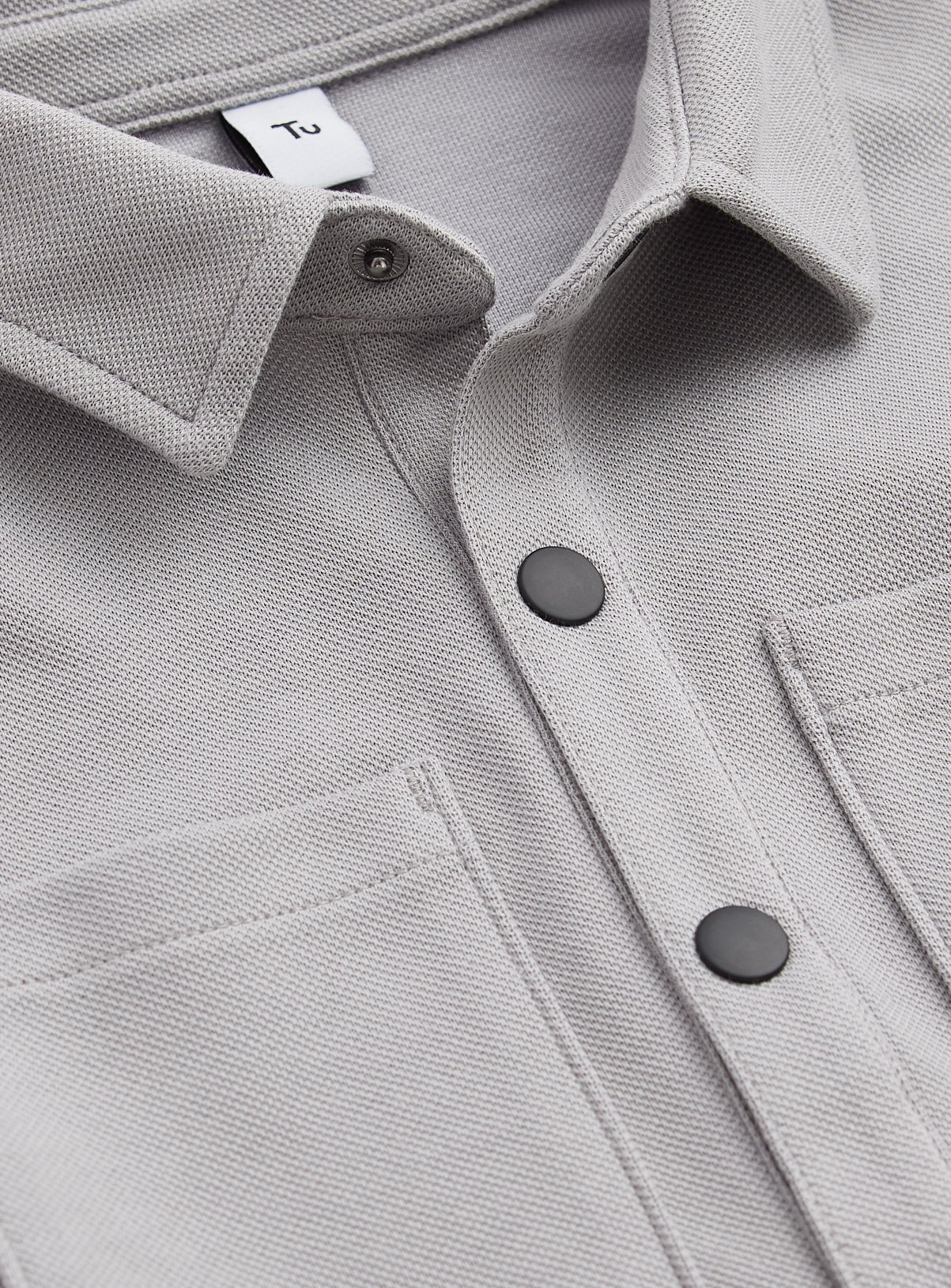 Grey Jersey Overshirt 10 years - Image 2 thumbnail
